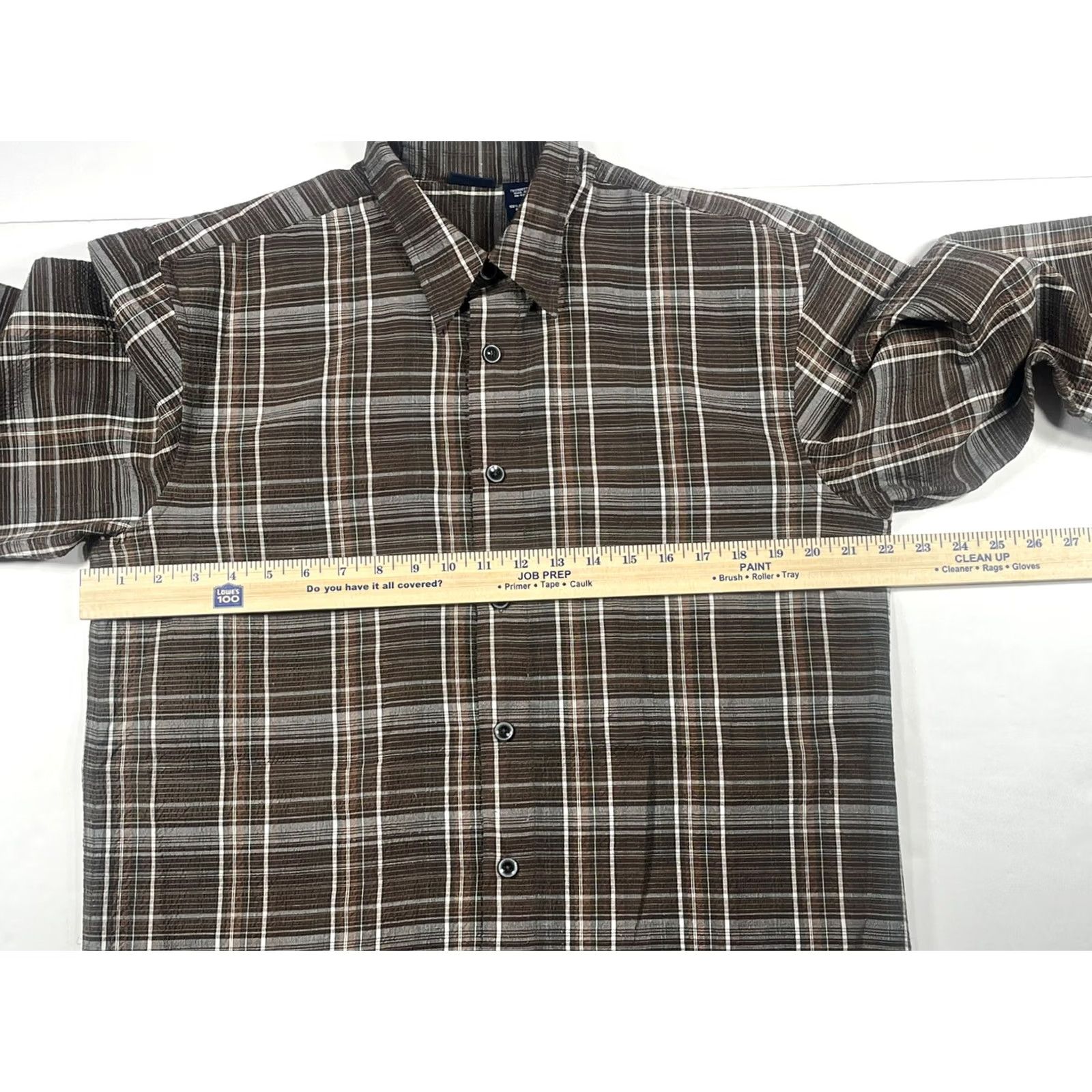 Basic Editions Basic Editions Plaid Long Sleeve Button Front Flannel Shirt Men’s M Multicolor Size US M / EU 48-50 / 2 - 6 Thumbnail