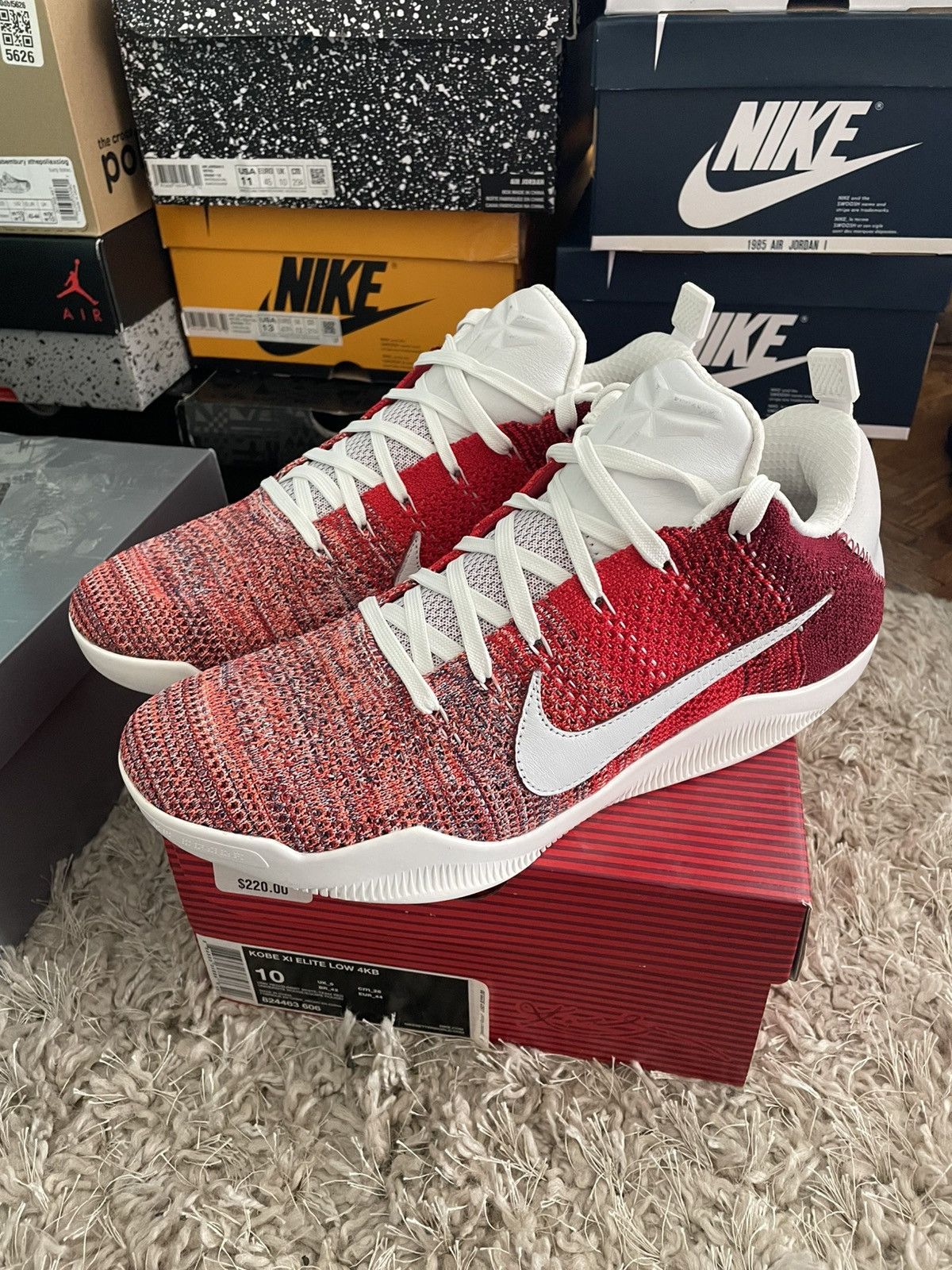 Nike Nike Kobe 11 Elite Low 4KB ‘Red Horse’ Size US 10 / EU 43 - 1 Thumbnail