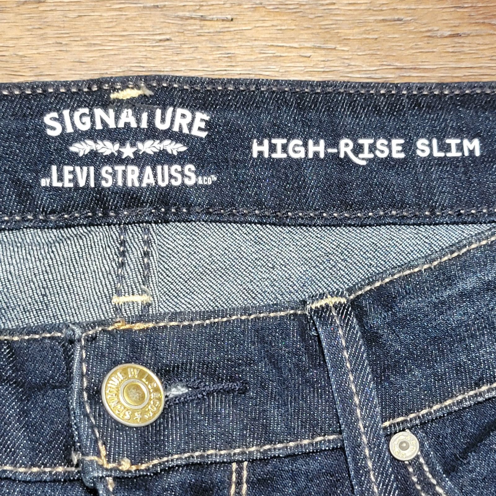 Levi's Signature Levi Strauss High-Rise Slim Jeans - 32W X 29.5L Size 32" / US 10 / IT 46 - 5 Thumbnail