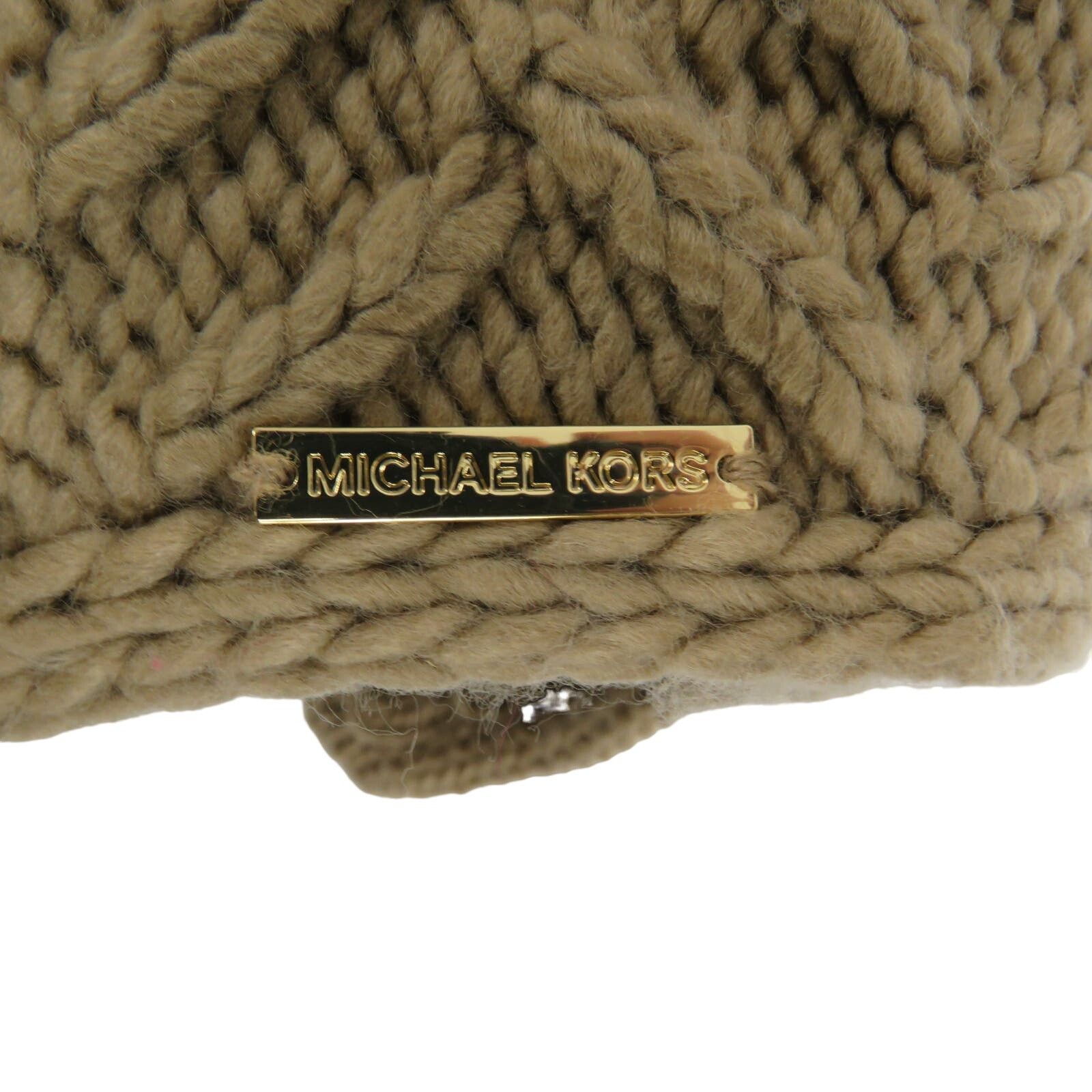Michael Kors Michael Kors Tan Chunky Knit Infinity Scarf Cozycore Size ONE SIZE - 4 Thumbnail