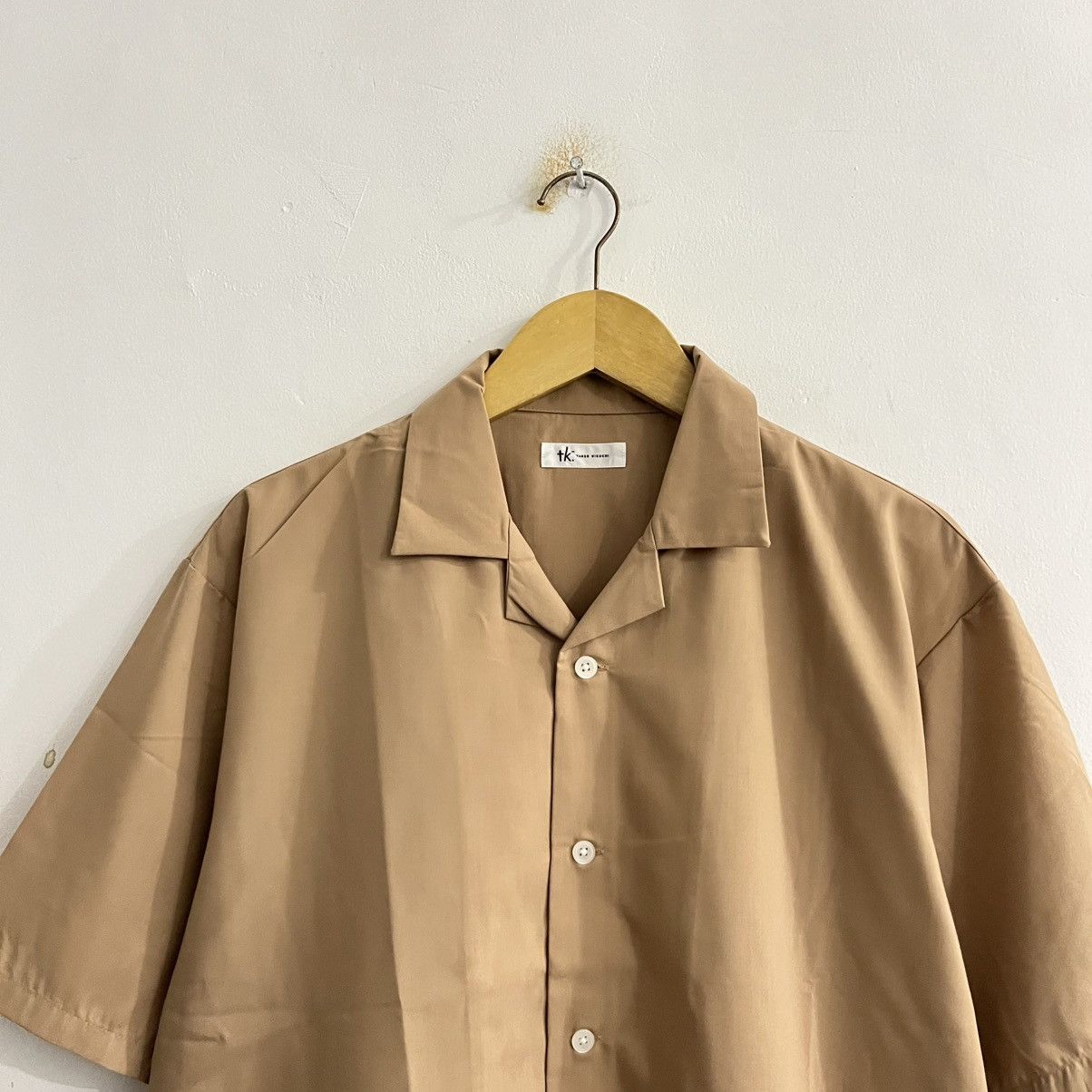 Issey Miyake Takeo Kikuchi - Campcollar Basic Shirt Size US M / EU 48-50 / 2 - 2 Thumbnail