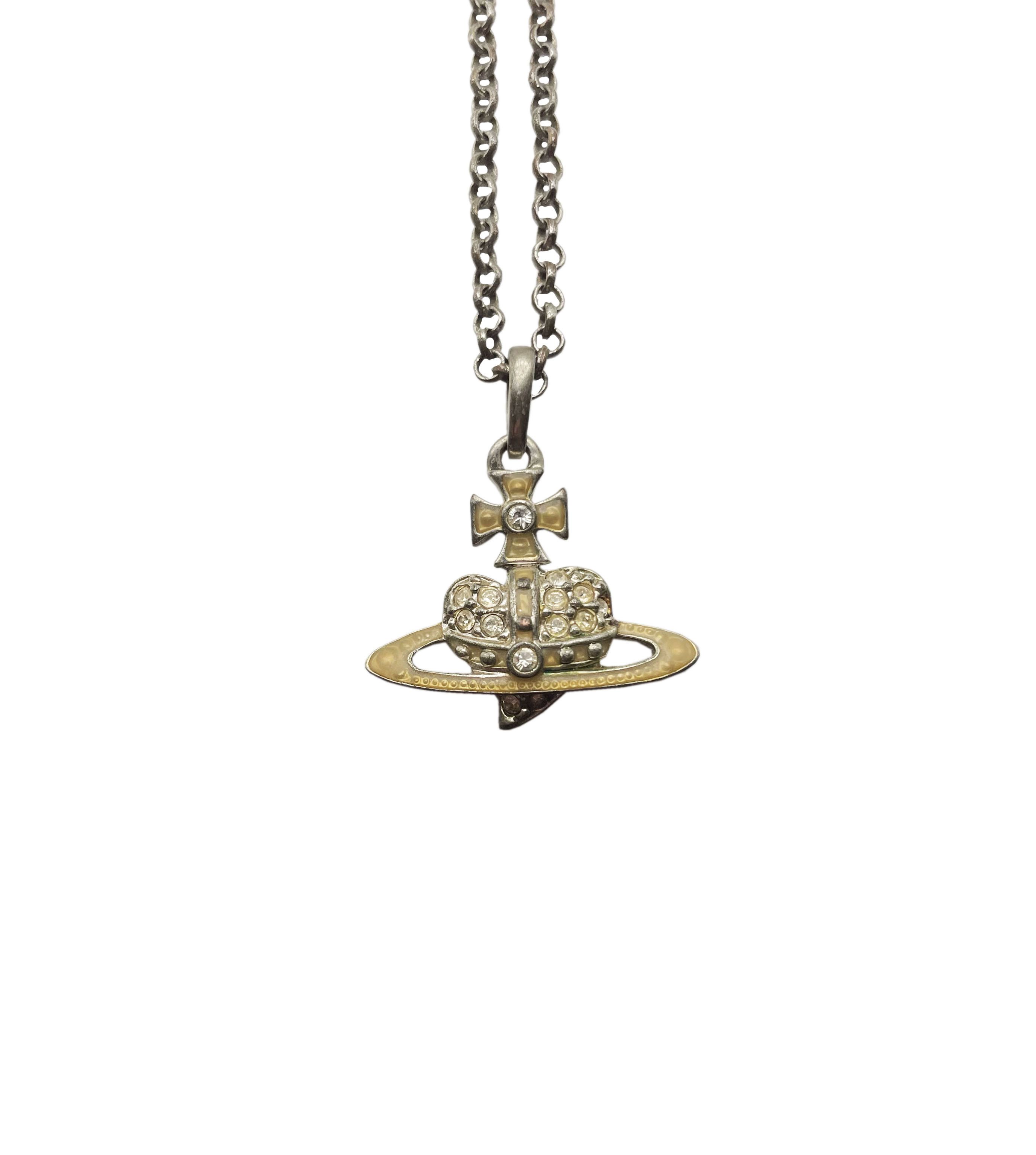 Vivienne Westwood Heart Necklace Size ONE SIZE - 1 Thumbnail
