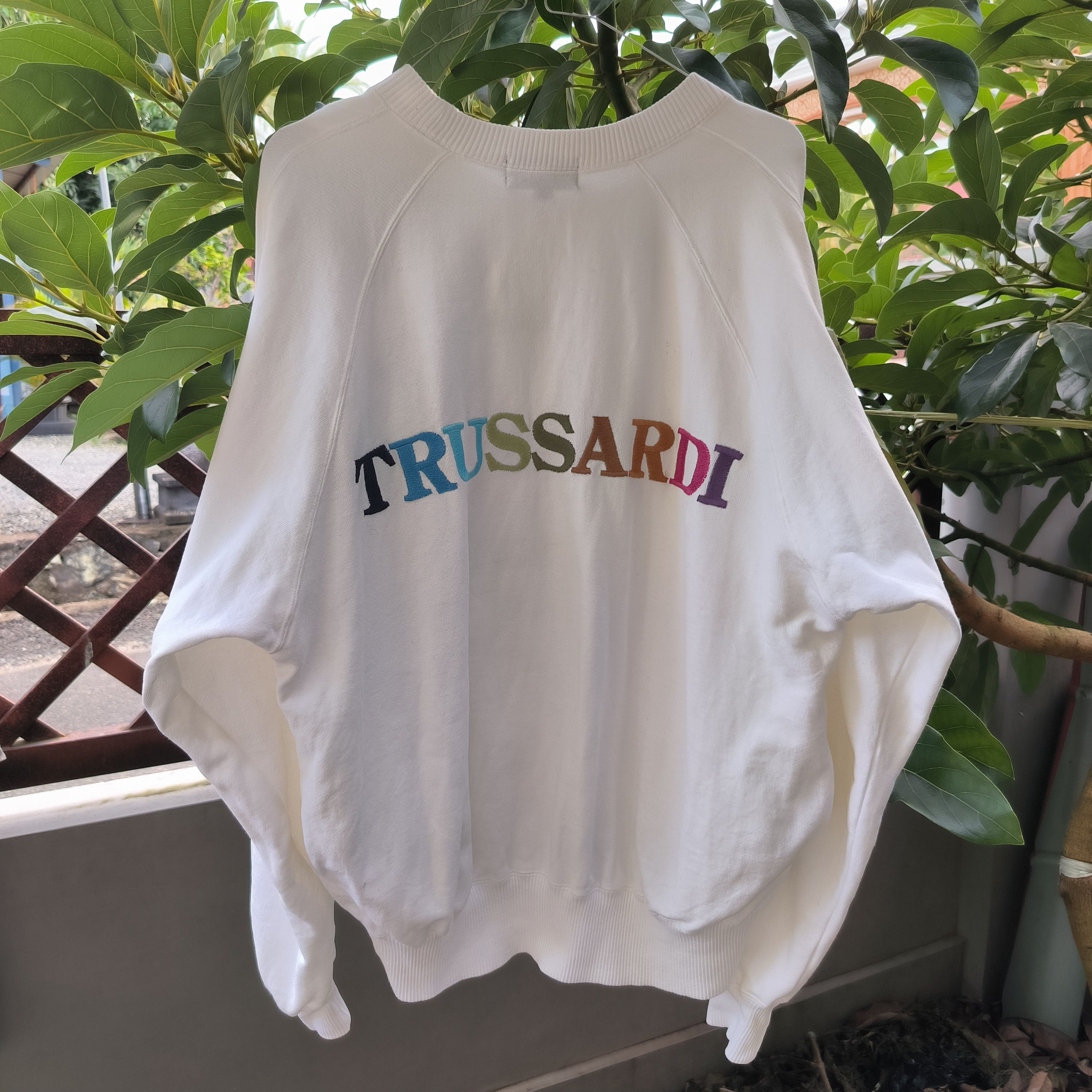 Trussardi Vintage 1990s Trussardi Sweatshirt Size US M / EU 48-50 / 2 - 1 Thumbnail