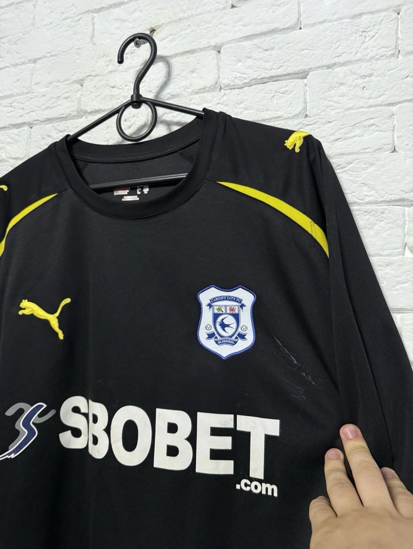 Puma Puma Cardiff City 10/11 Away Jersey Football Shirt Sz XL Size US XL / EU 56 / 4 - 3 Thumbnail