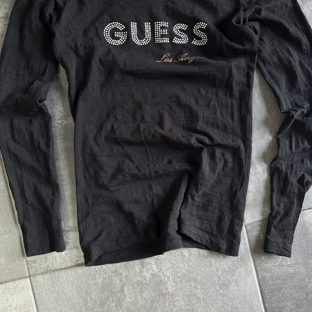 Guess Vintage Japanese Style Long-sleeve T-shirts Guess Y2K 00s Size M / US 6-8 / IT 42-44 - 3 Thumbnail