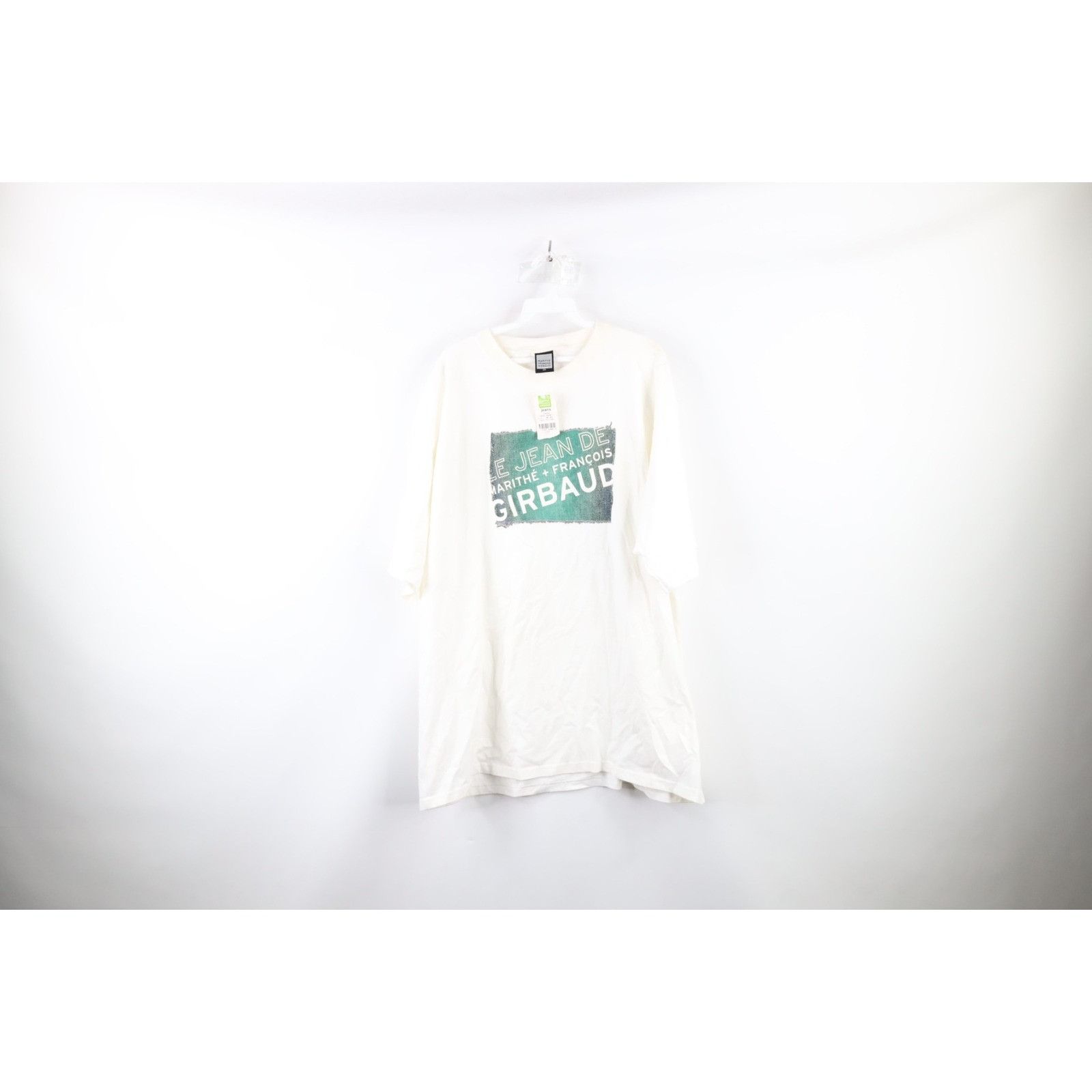 Marithe + Francois Girbaud × Vintage NOS Vintage 90s Marithe Francois Girbaud Baggy Denim T-Shirt Size US XXL / EU 58 / 5 - 1 Thumbnail