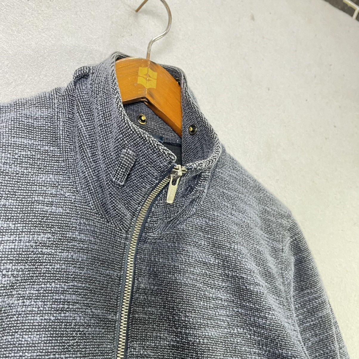Tornado Mart Tornado Mart Zero Zip-Up Knit Jacket – Minimal Tech Style Size US M / EU 48-50 / 2 - 4 Thumbnail