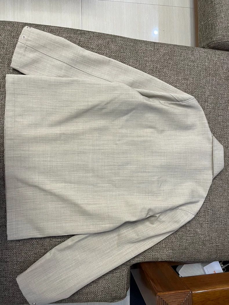 Jil Sander Jil Sander Bamboo patterned large pocket jacket Size US M / EU 48-50 / 2 - 2 Thumbnail