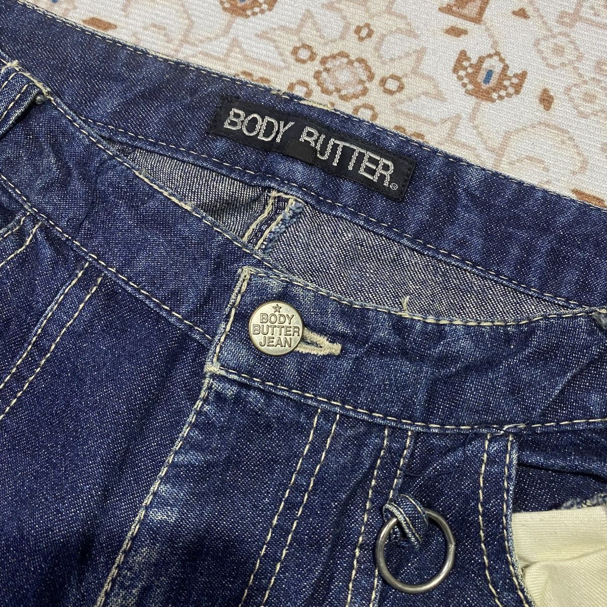 If Six Was Nine × Japanese Brand × Le Grande Bleu (L.G.B.) 2000s Y2K Body Butter Bondage Flare Jeans Size US 30 / EU 46 - 8 Thumbnail