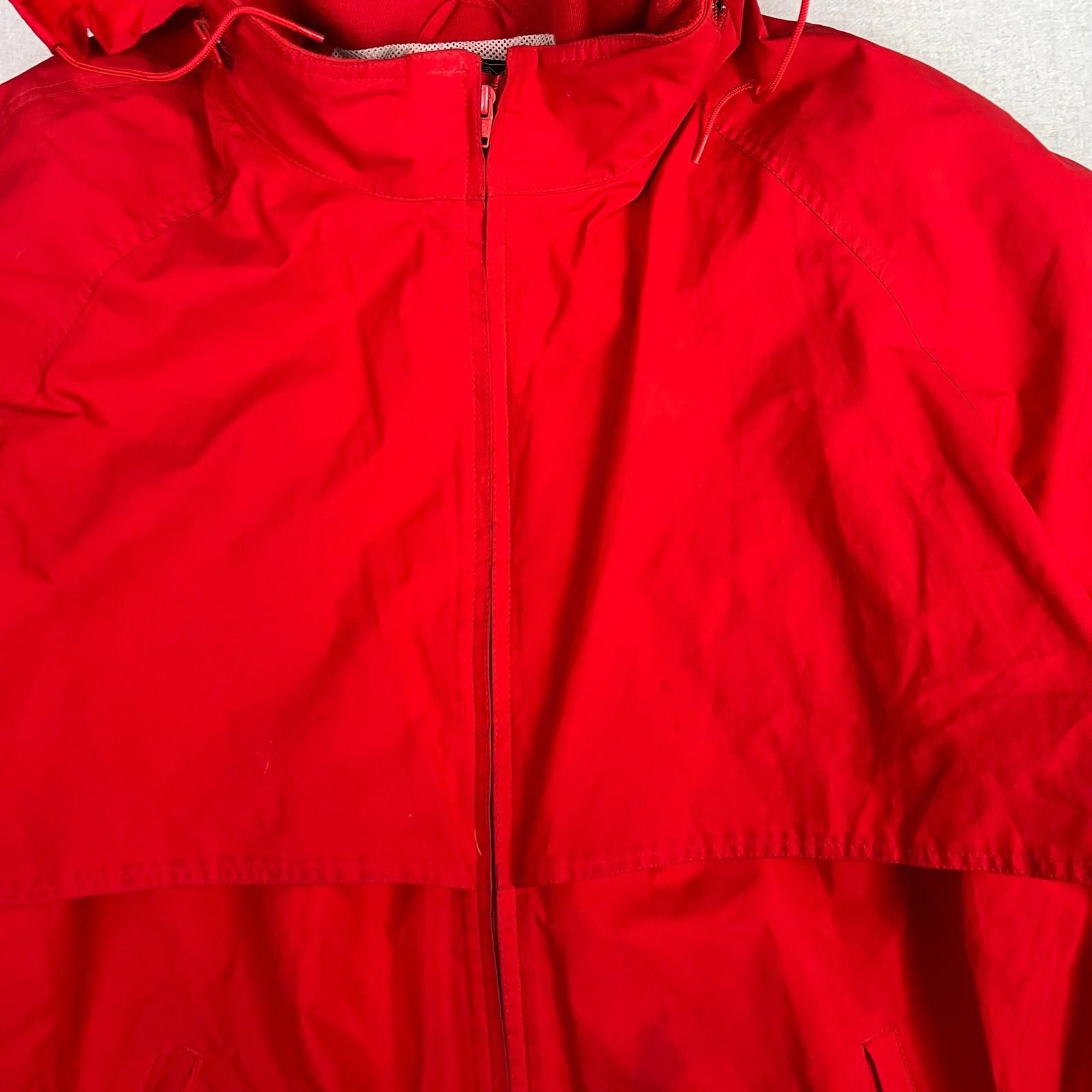 Eddie Bauer Vintage Red Goretex Shell Eddie Bauer Jacket Rain XL 90s Size US XL / EU 56 / 4 - 7 Thumbnail