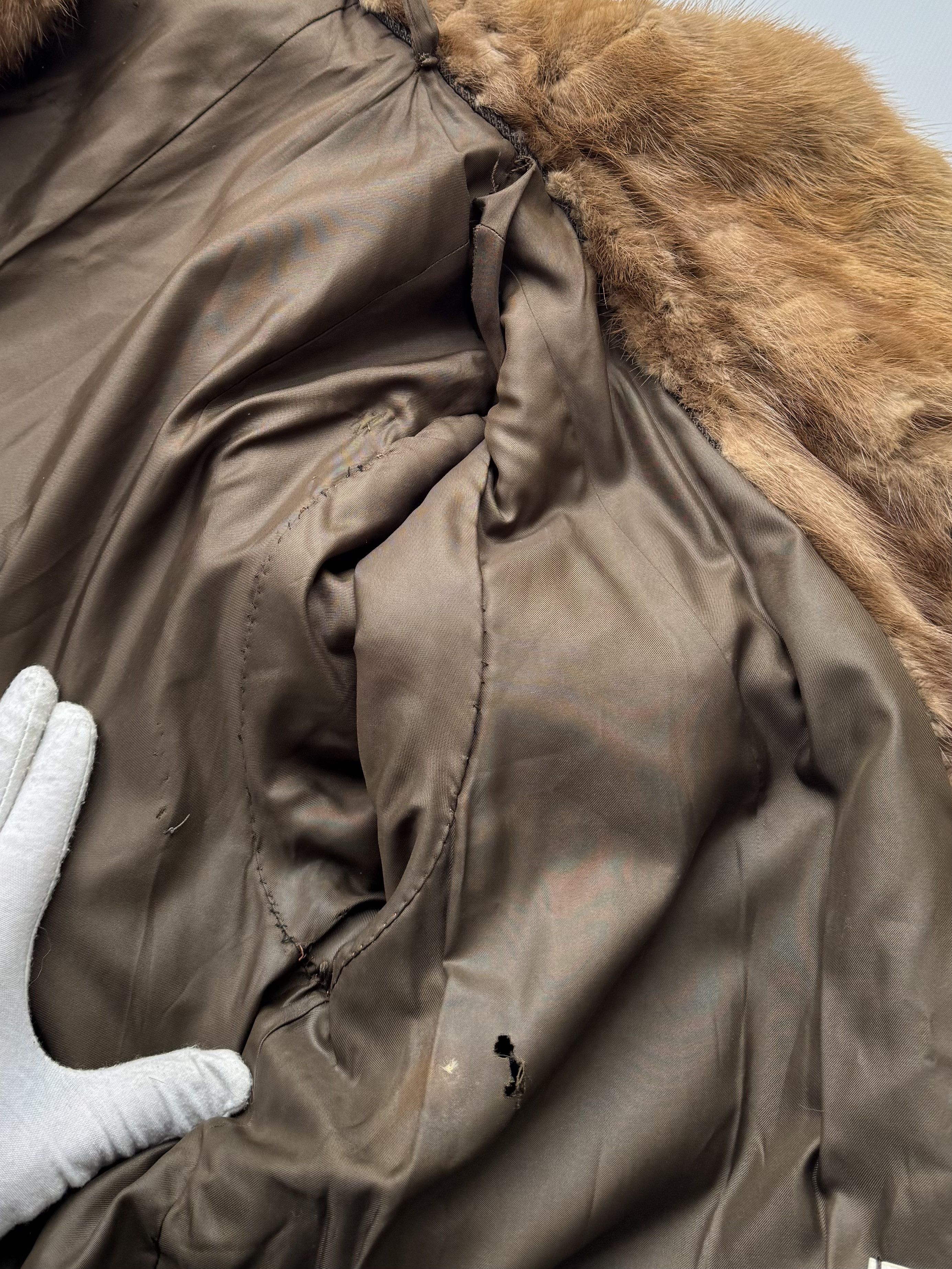 Vintage Vintage Real Fur Coat E2 Size L / US 10 / IT 46 - 11 Thumbnail