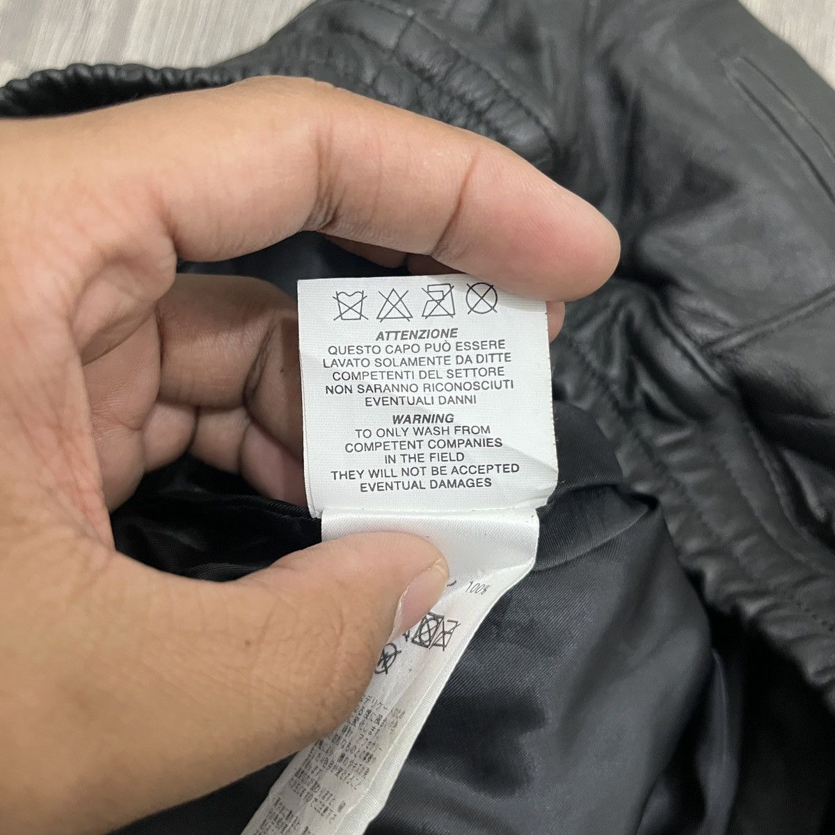 Beams Plus International Galley Beams Emiliano Rinaldi Leather Pant 🟥 Size US 26 / EU 42 - 14 Thumbnail
