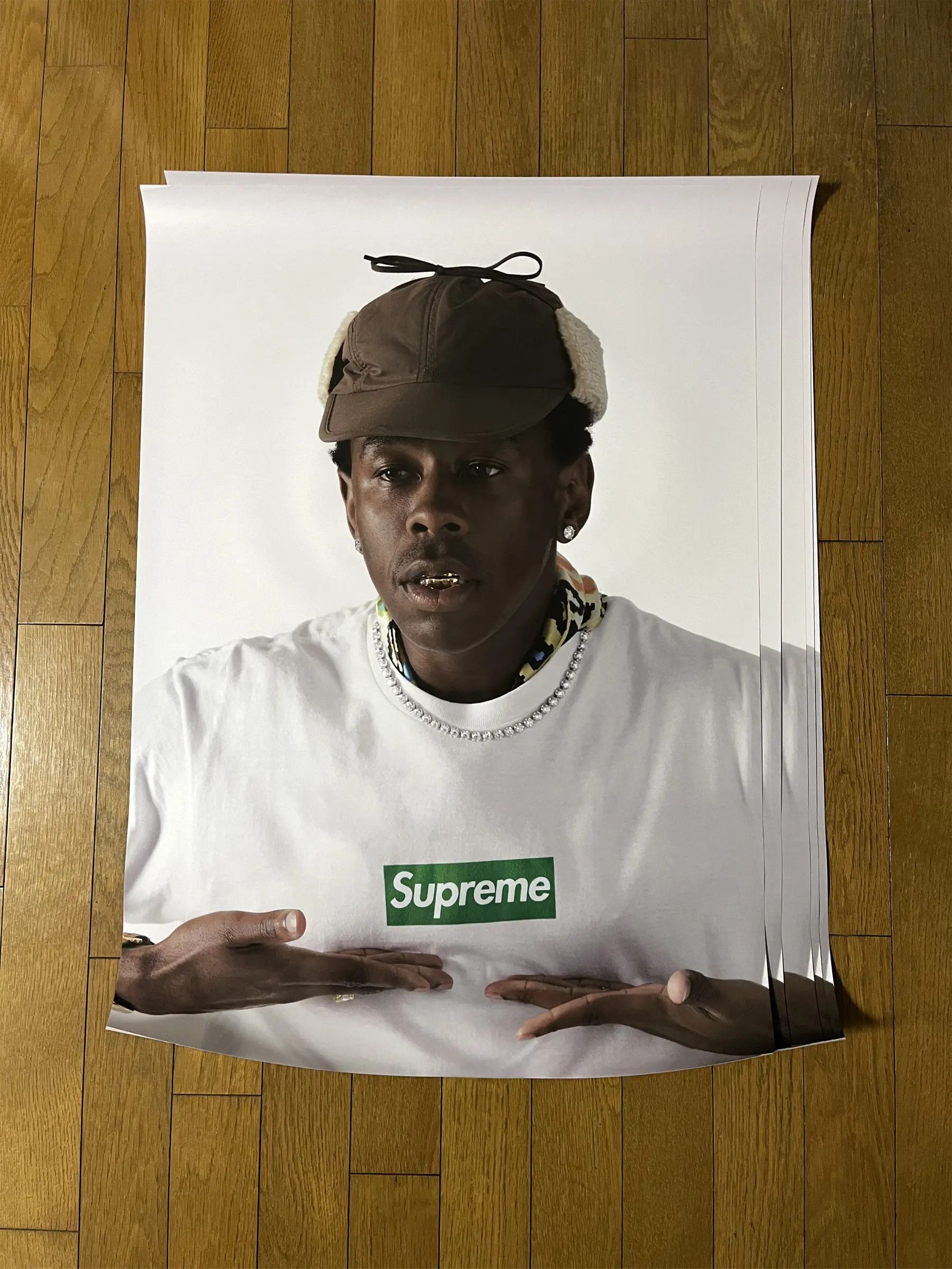 supreme ポスター　Tyler The Creator タイラー Supreme Tyler the Creator Poster (FW24) - New York City