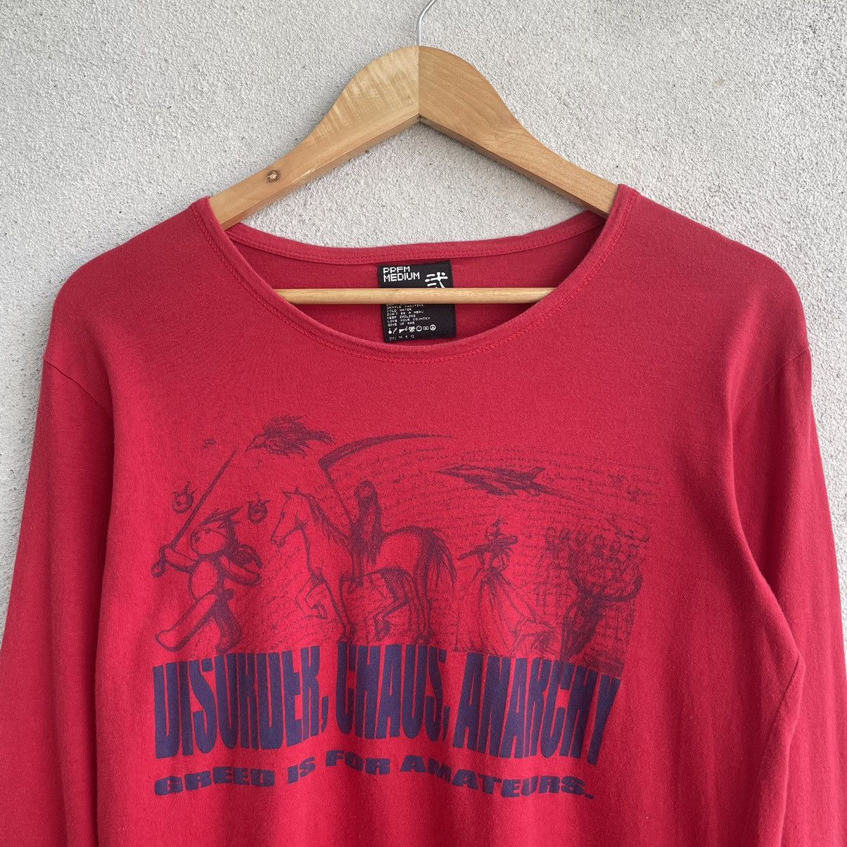PPFM Vintage PPFM Anarchy Tee Shirt Size US M / EU 48-50 / 2 - 2 Thumbnail