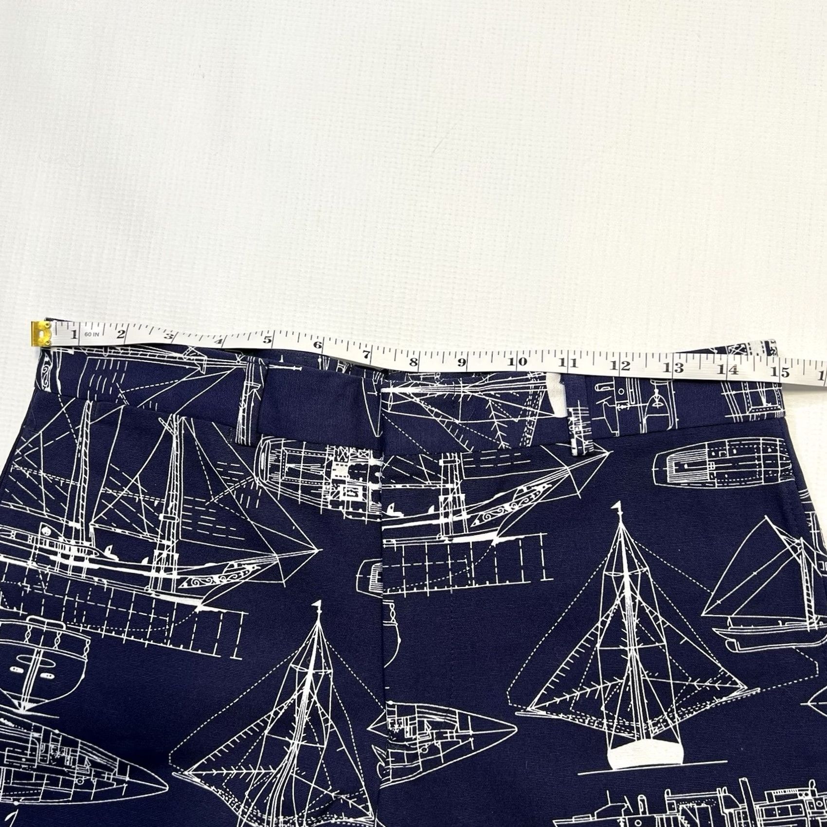 Vintage Gitman Bros Shorts Sail Boat Print Chinos 100% Cotton Made in USA Size 30 Size US 30 / EU 46 - 5 Thumbnail