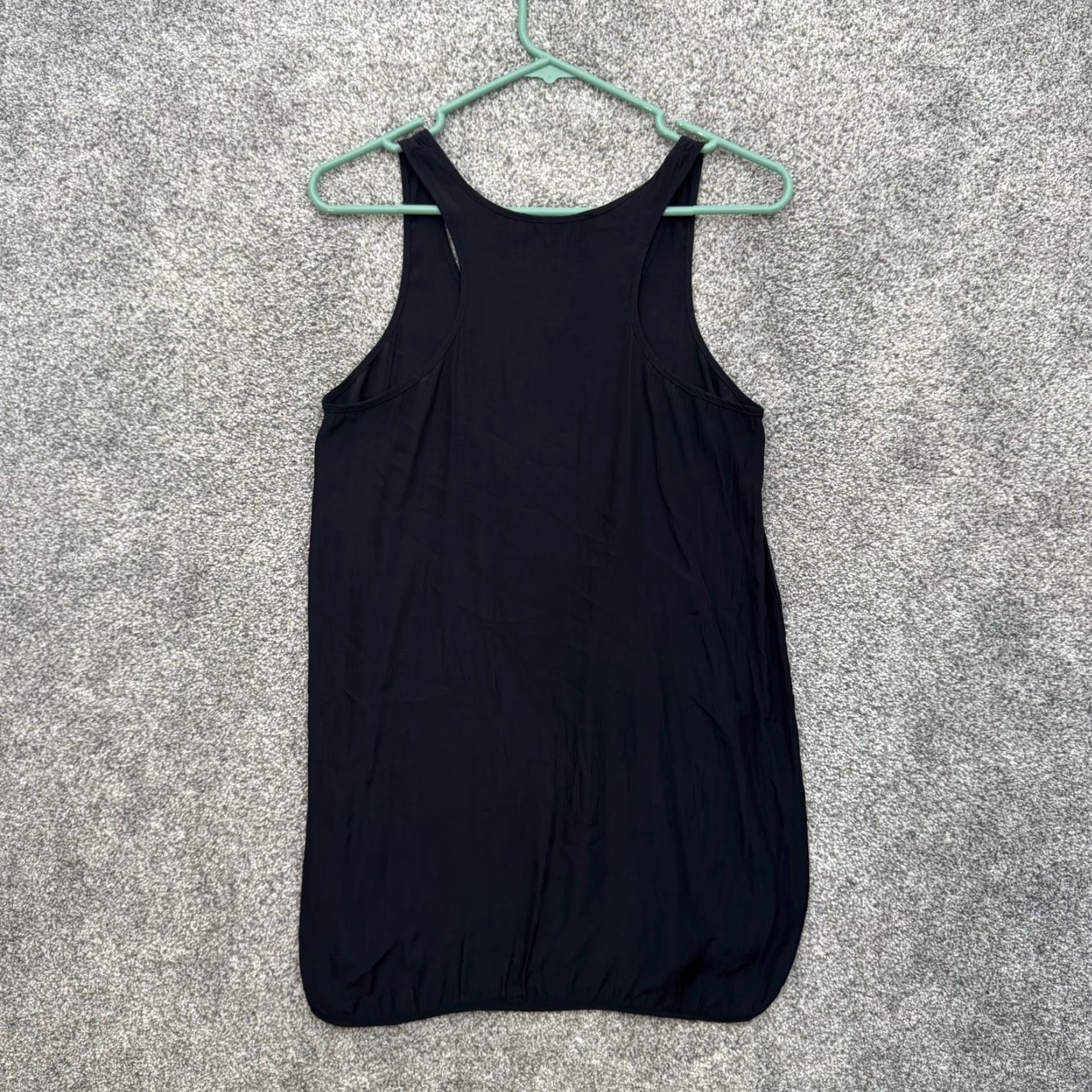 Vintage Lola & Sophie Tank Top Womens XS Black High Low Hem Sleeveless Shirt Made USA Size XS / US 0-2 / IT 36-38 - 7 Thumbnail