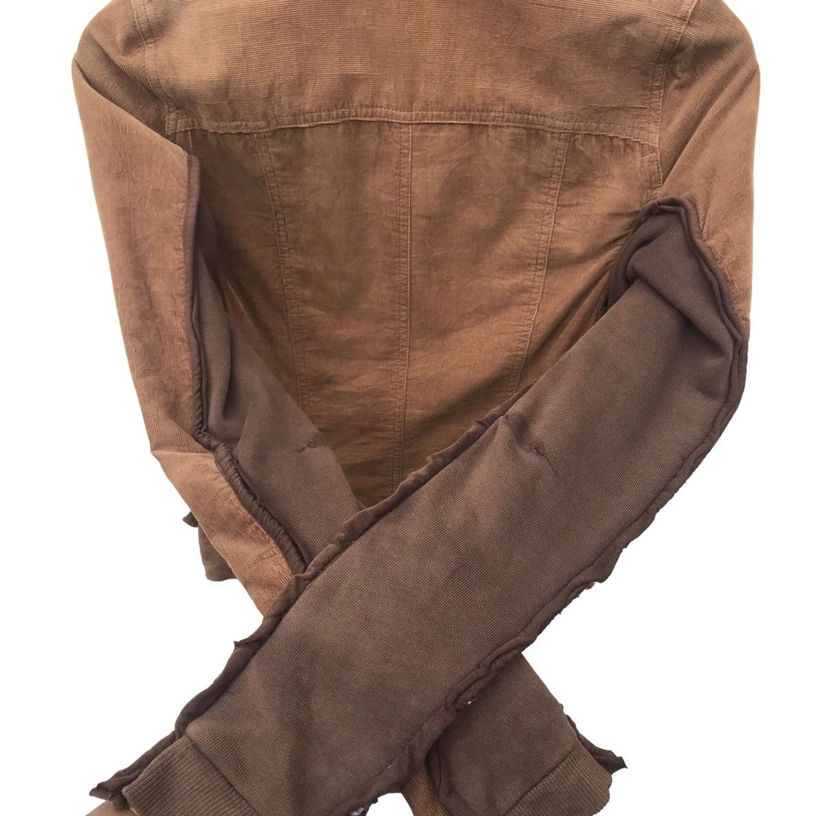 Japanese Brand Jungle Cat Distressed Corduroy Women Jacket ( 16”X22” ) Size S / US 4 / IT 40 - 15 Thumbnail