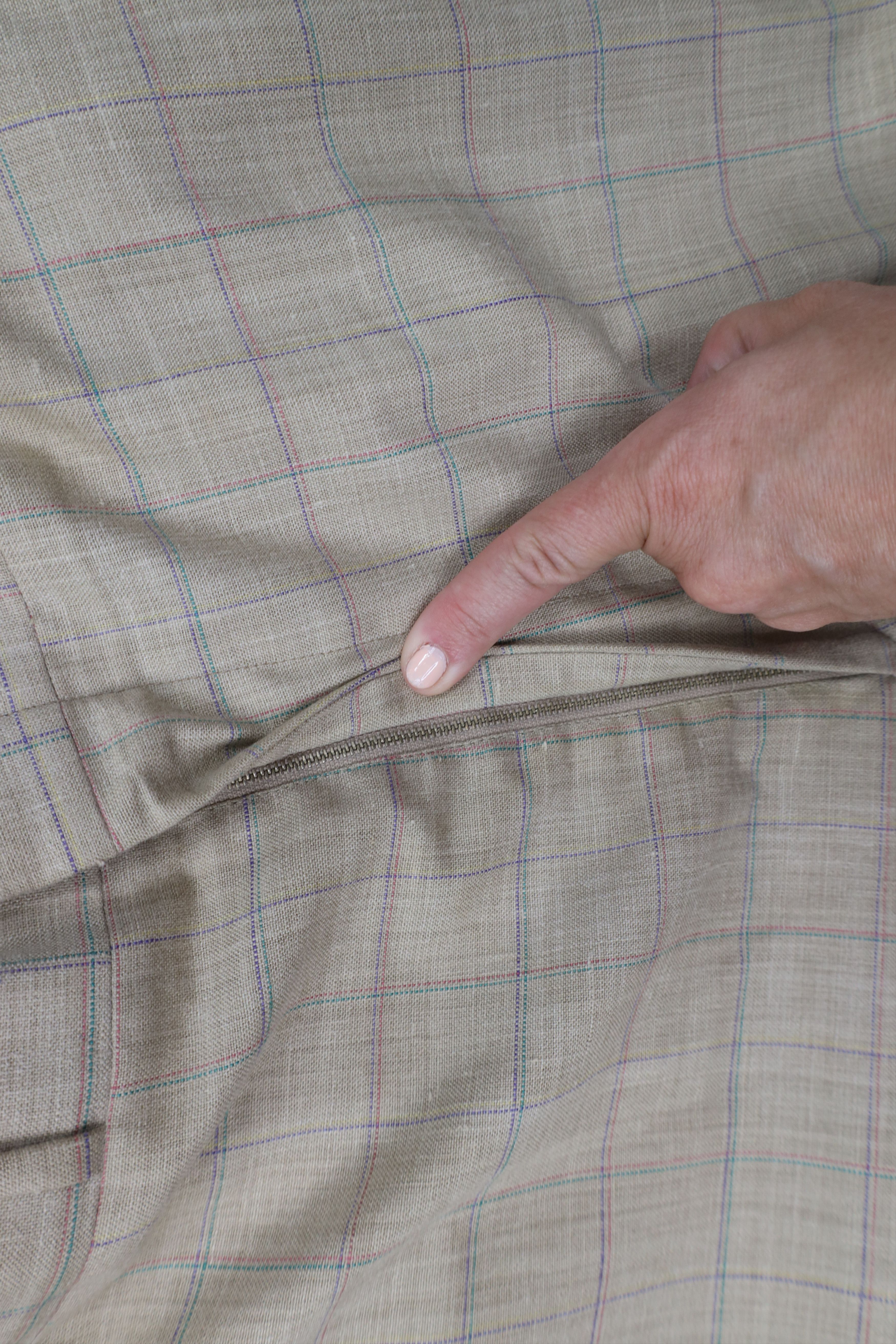 Vintage Vintage 70s Streetwear Linen Blend Wide Leg Chino Pants USA Size US 38 / EU 54 - 8 Thumbnail