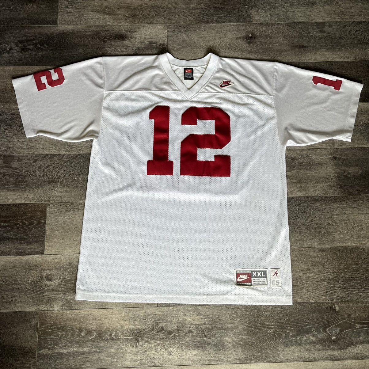 Nike × Vintage Vintage Nike Ken Stabler Alabama University Football Jersey Size US XXL / EU 58 / 5 - 2 Thumbnail