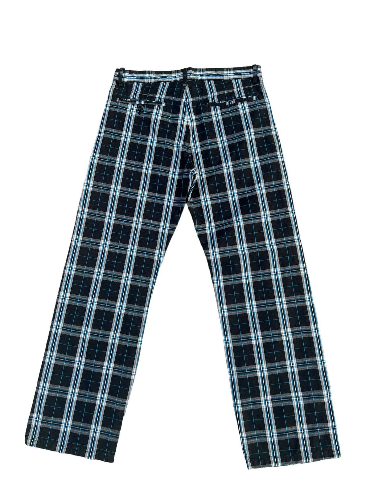 Vintage Japan Brand Swingin Slily Made in Japan Plaid Checks Pant Size US 30 / EU 46 - 2 Thumbnail