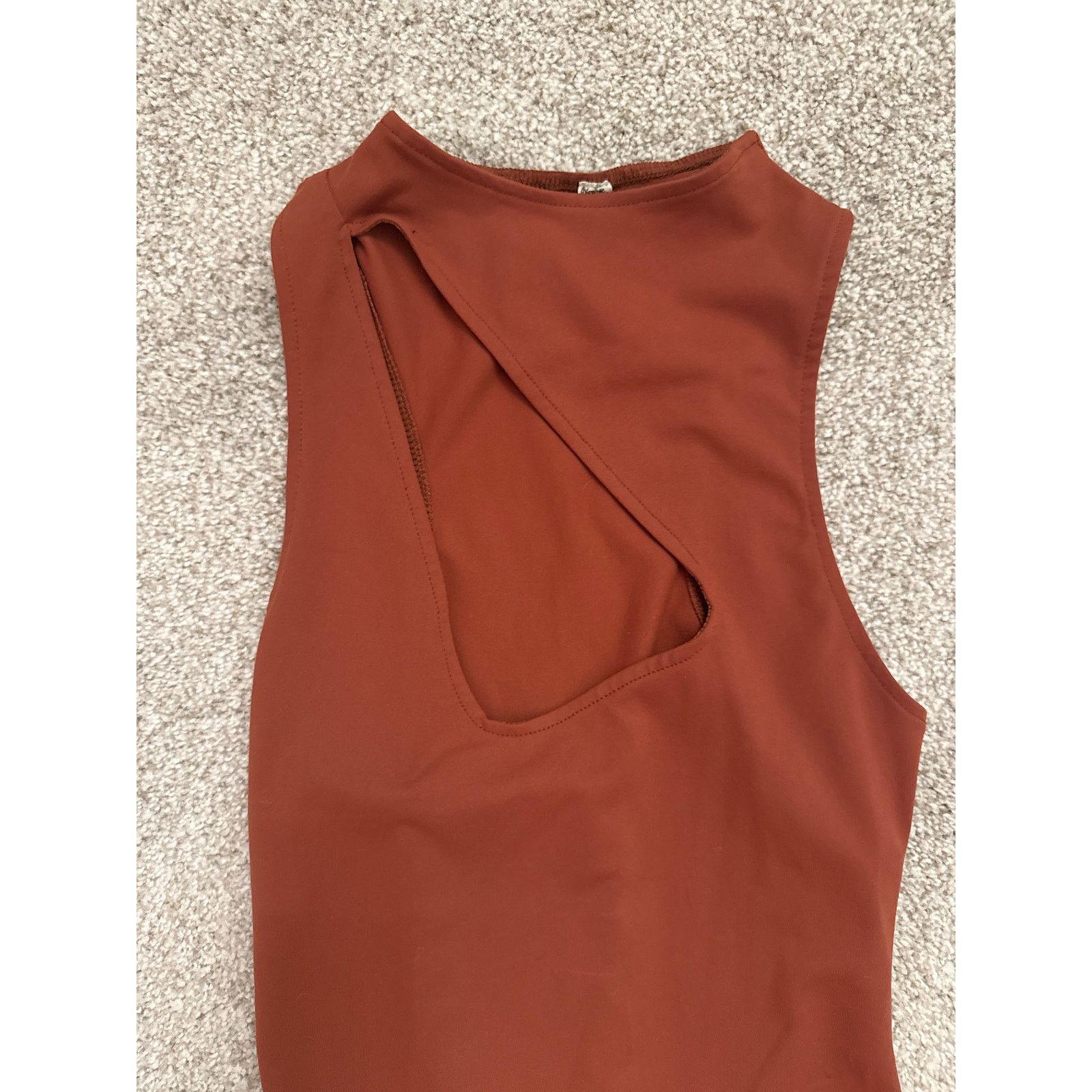 Free People Intimately Free People Deep V Thong&Keep It Going Bodysuit,S Size 27" / US 4 / IT 40 - 12 Thumbnail