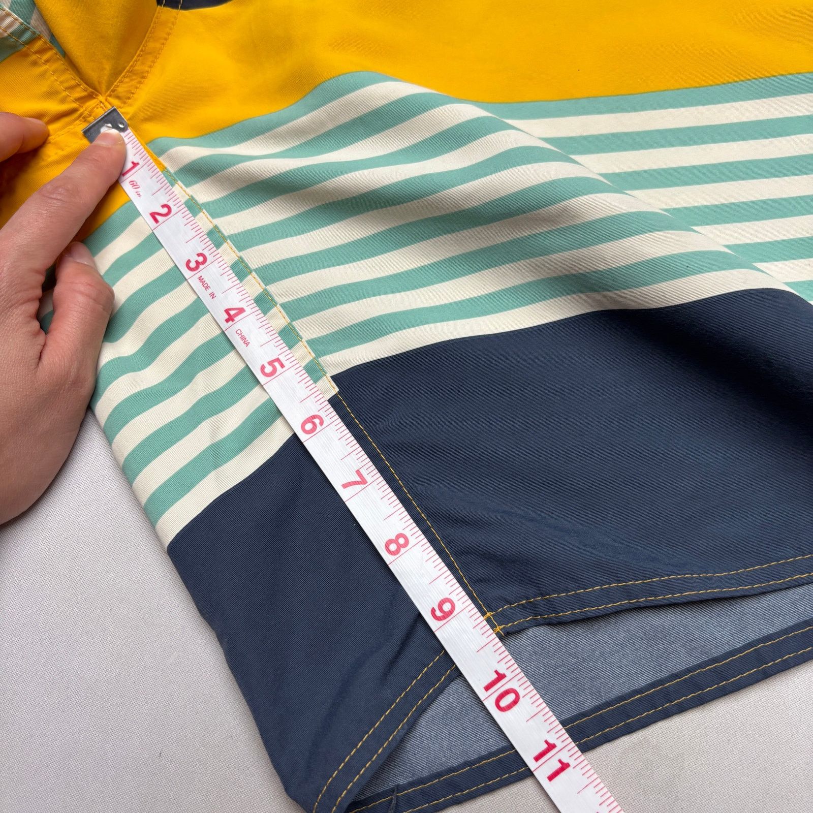 Patagonia Patagonia Wavefarer 9.5" Board Shorts Men's 35 Fitz Stripe Size US 34 / EU 50 - 6 Thumbnail