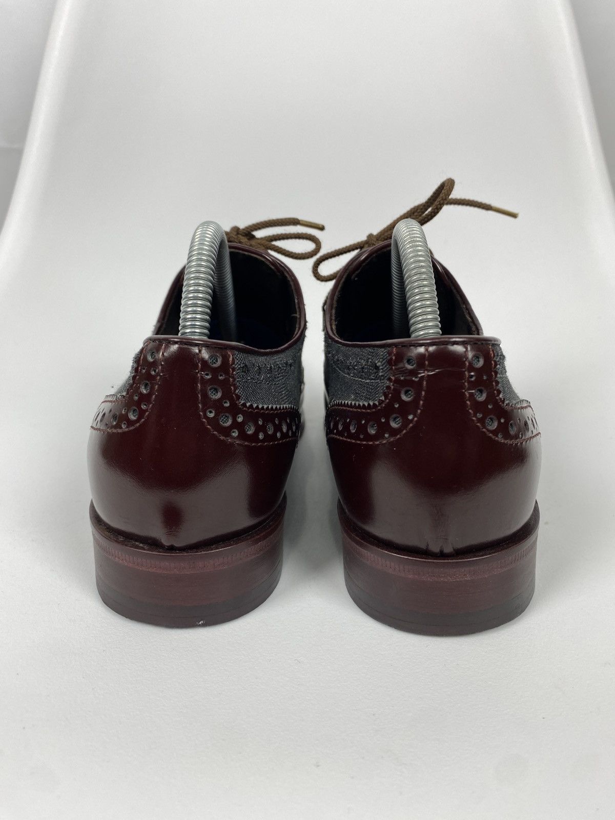 Dsquared2 Dsquared2 Derby Brogues Denim Leather size 40.5 Size US 10.5 / IT 40.5 - 4 Thumbnail