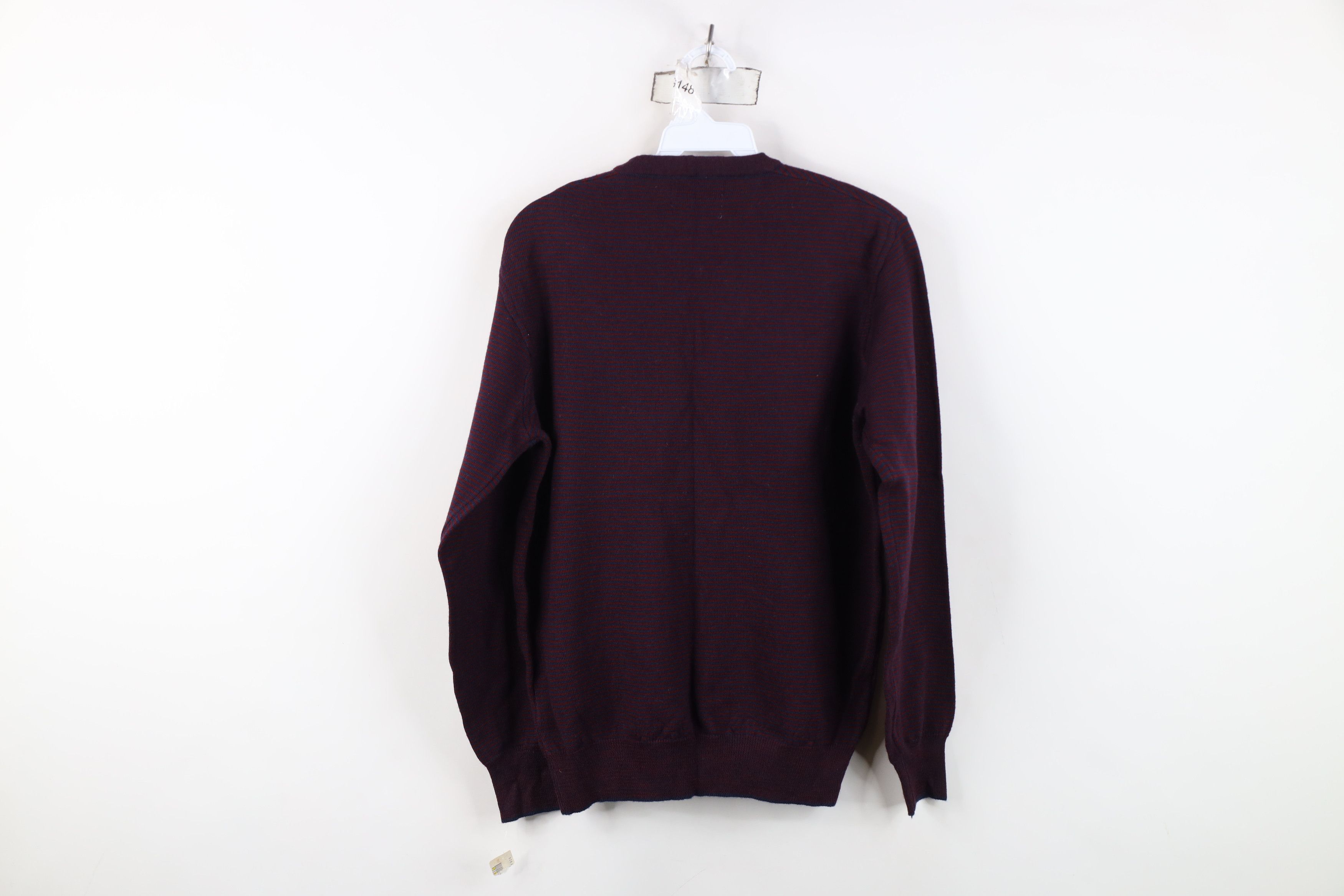 Vintage Deadstock Vintage 70s Streetwear Merino Wool Knit Sweater Size M / US 6-8 / IT 42-44 - 11 Thumbnail