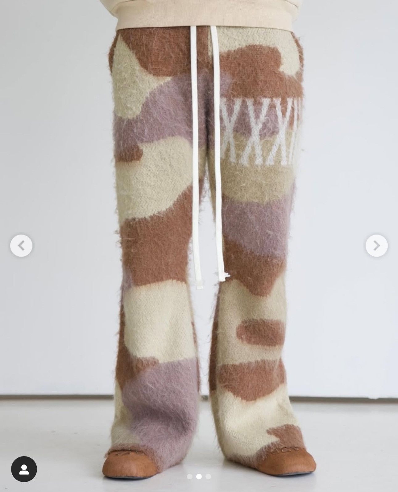 Other N’oubile Pas Mohair Flare Pants - XL Size US 36 / EU 52 - 5 Thumbnail