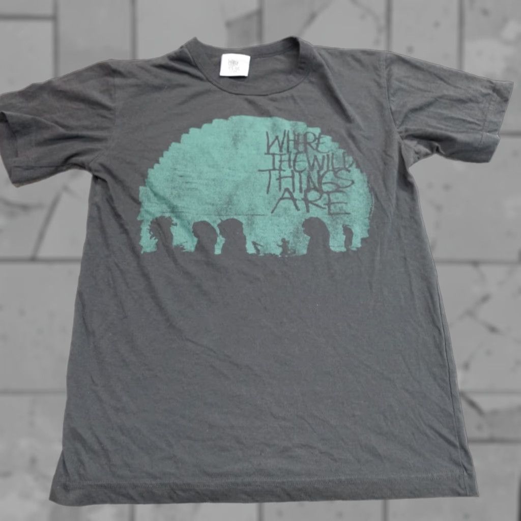 Vintage Where the Wild Things Are Womens Shirt Medium Gray Official Maurice Sendak Shirt T-Shirt Crew Neck Cotton Blend Jersey Warner Bros. CW Mens? Size M / US 6-8 / IT 42-44 - 1 Thumbnail