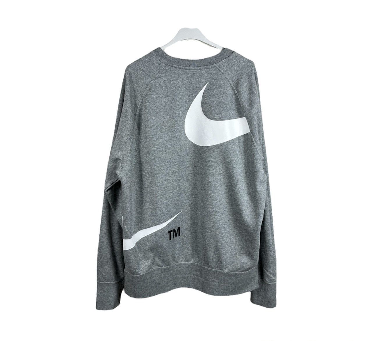 Nike Nike big swoosh rare drill wrap around logo y2k sweatshirt Size US M / EU 48-50 / 2 - 2 Thumbnail