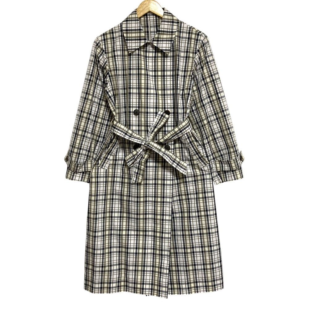 Other Other 23ku Memory Check Trench Coat Textile Outerwear DUTY FREE for USA Size ONE SIZE - 1 Thumbnail