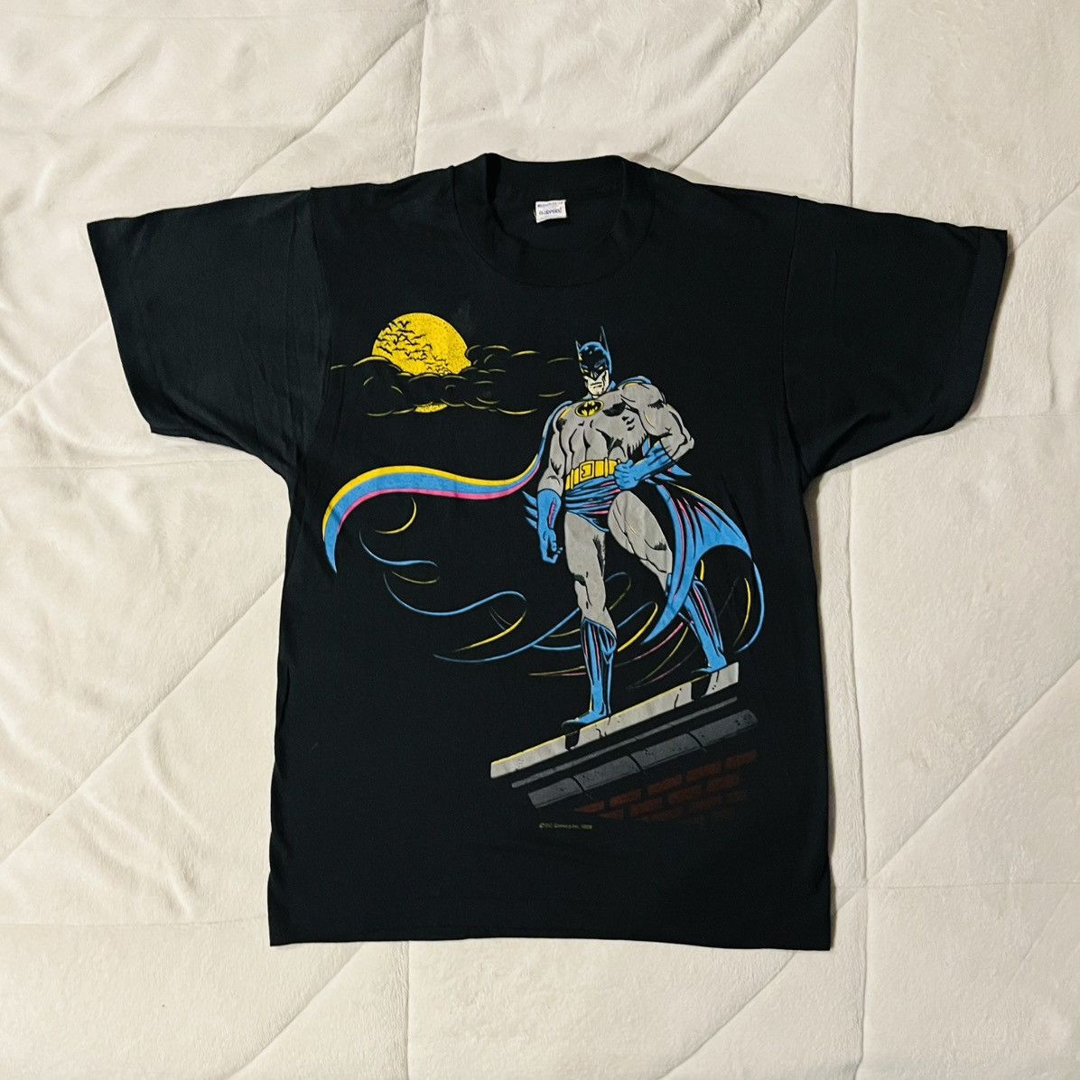 Vintage Vintage 1989 Batman Comic Book T-Shirt Men’s Size Small Size US S / EU 44-46 / 1 - 1 Thumbnail