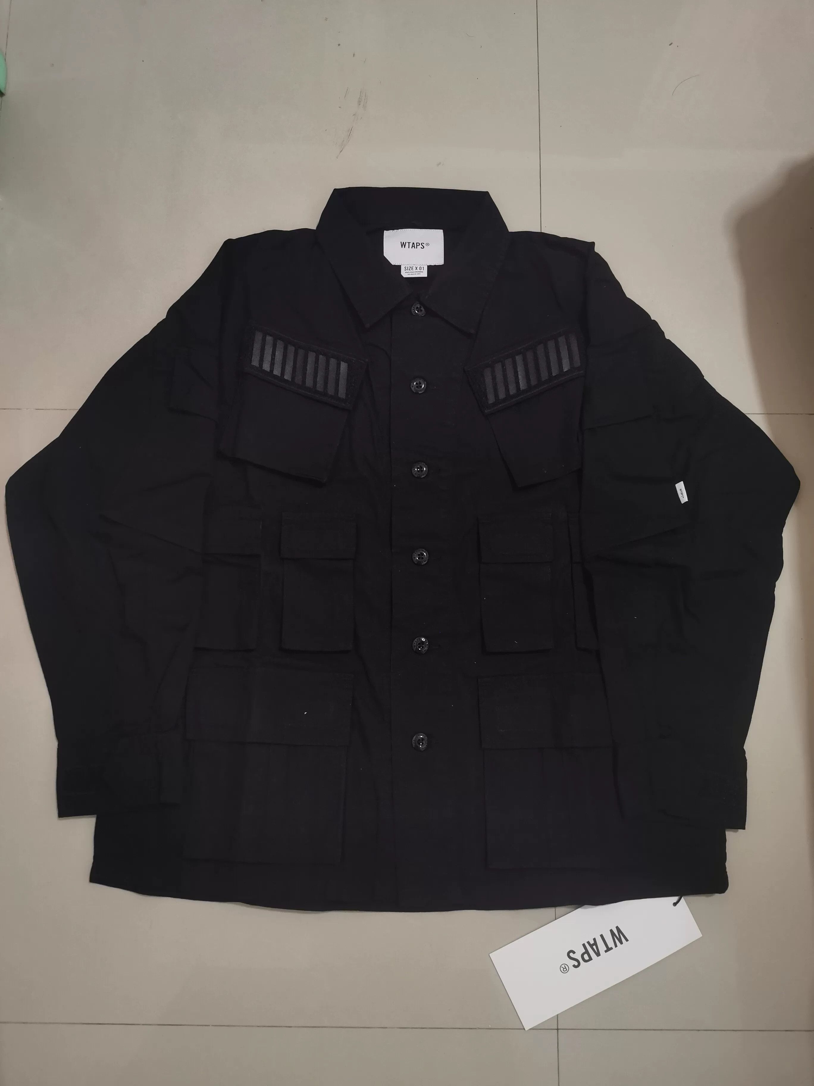 Wtaps WTAPS 19AW Ten Pocket Black Jacket S Size US S / EU 44-46 / 1 - 1 Thumbnail