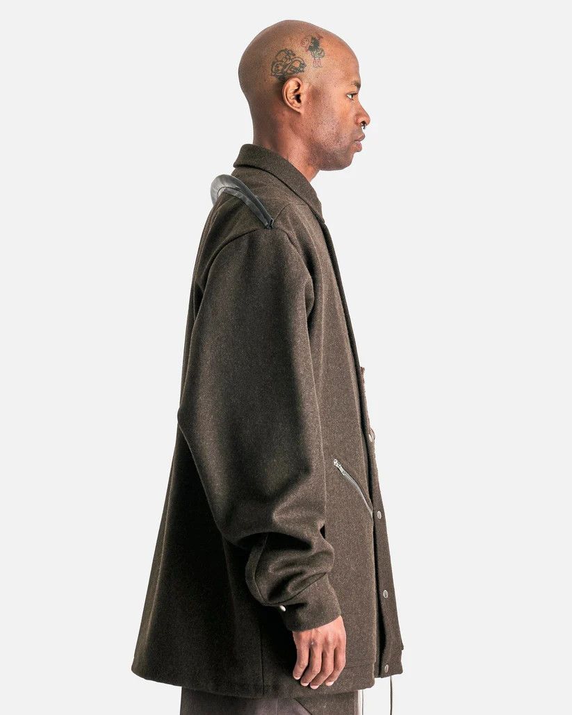Rick Owens o1s1v1r1oon0825 Tour Jacket in Fawn/Black Size US S / EU 44-46 / 1 - 4 Thumbnail