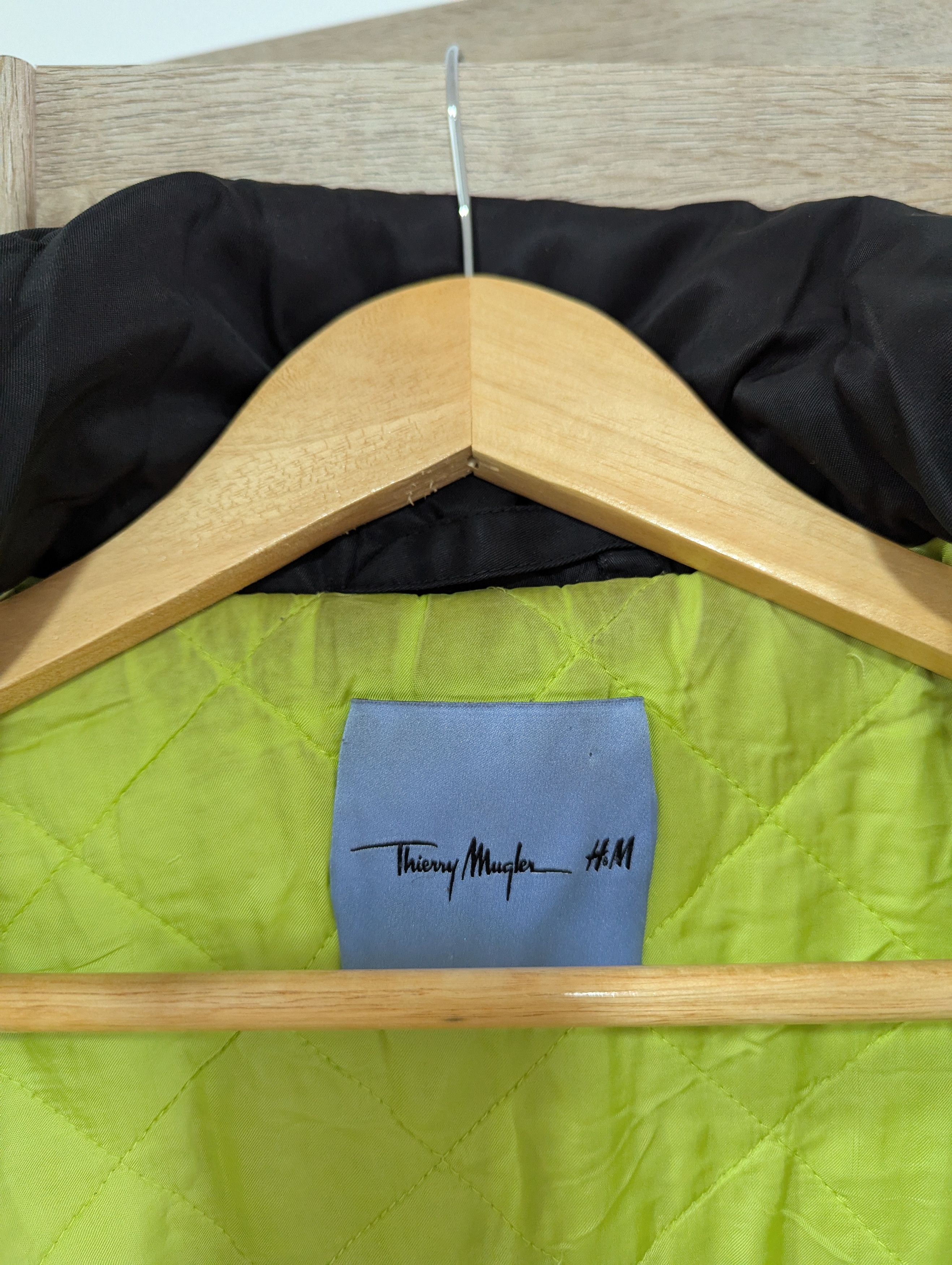 Thierry Mugler Mugler H&M Nylon Parachute Jacket Black Men's Size XL Size US XL / EU 56 / 4 - 5 Thumbnail