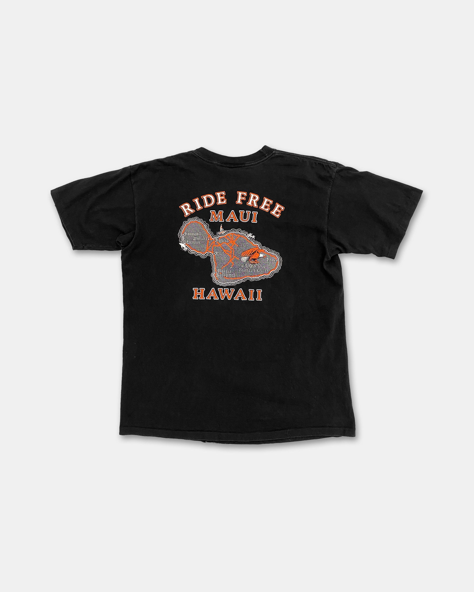 Harley Davidson × Vintage 1988 3D Graphic Single Stitched T-Shirt Size US L / EU 52-54 / 3 - 5 Thumbnail