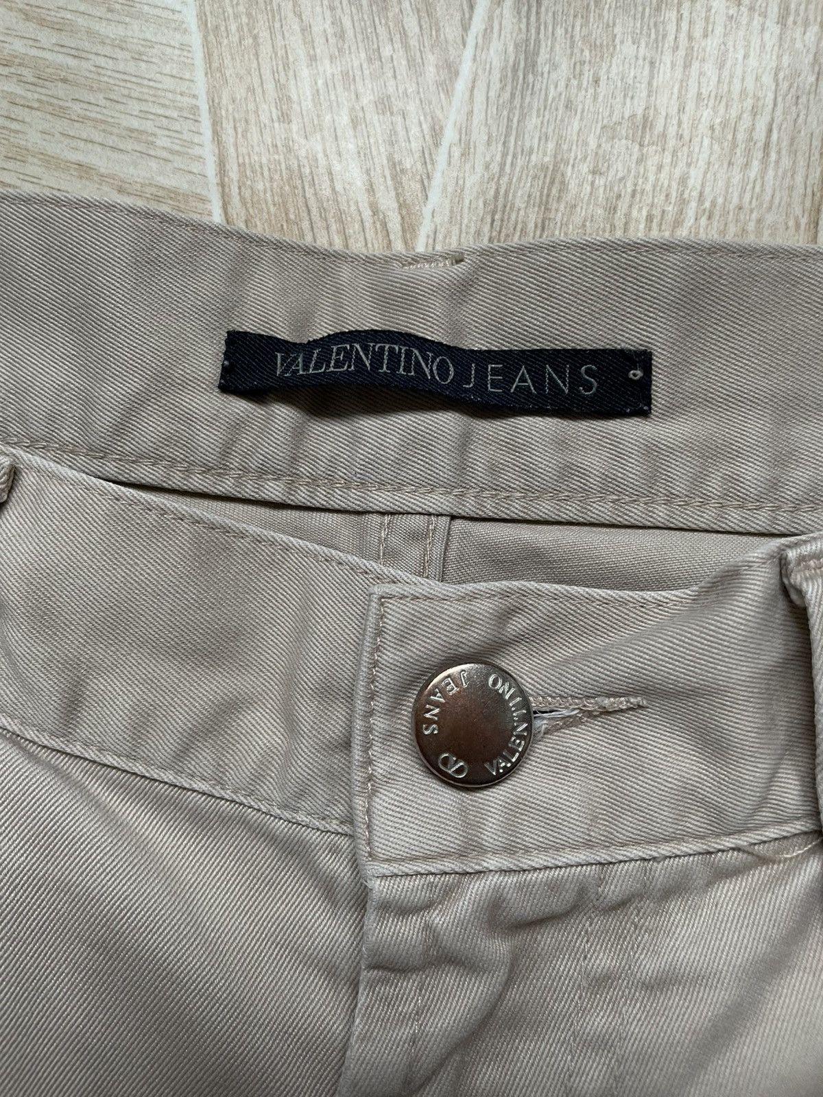 Valentino × Vintage Vintage 90s Italy Designer Valentino Denim Jeans Pants 34 Size US 34 / EU 50 - 9 Thumbnail