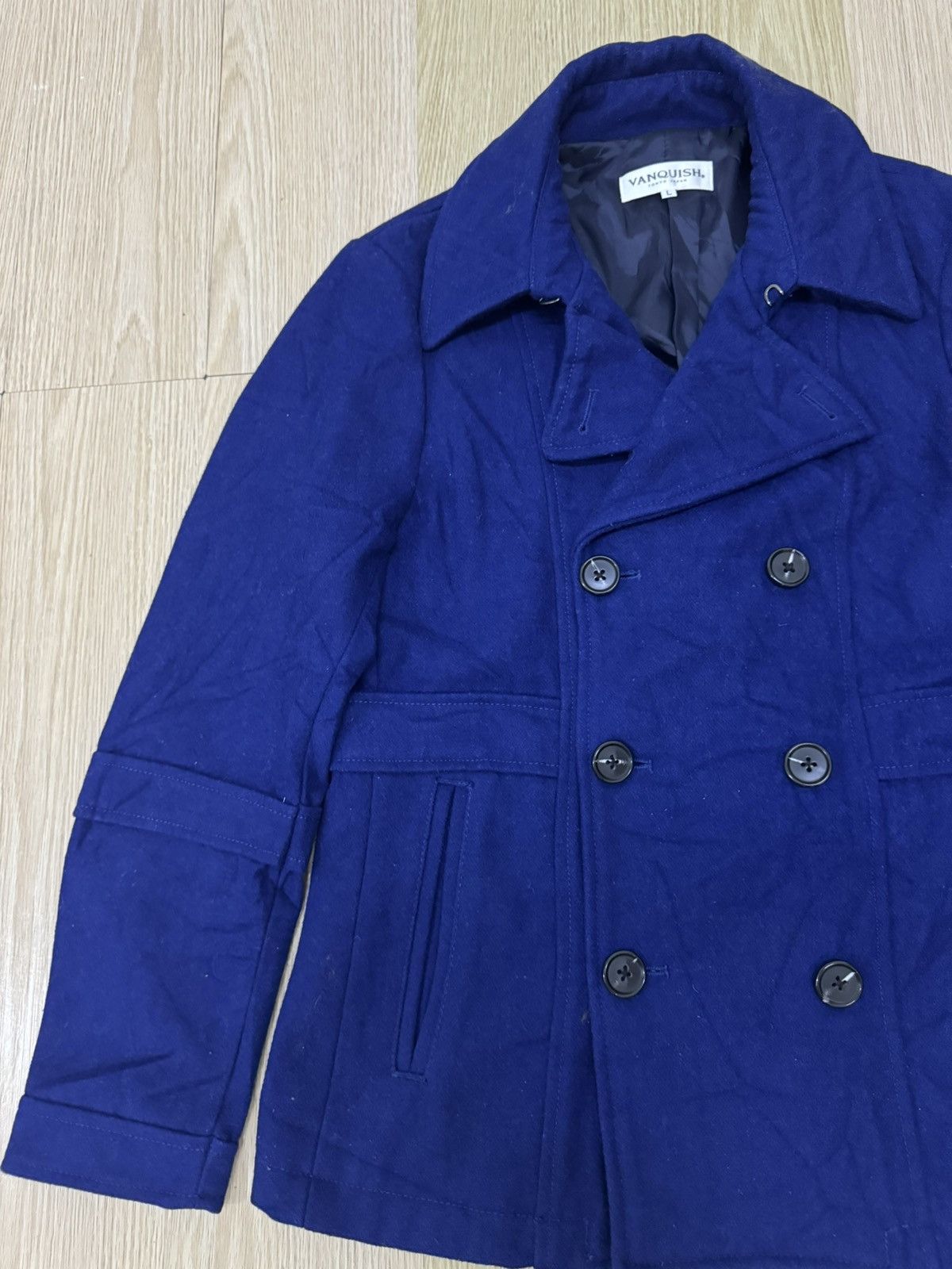 Vanquish Vanquish Japan double breasted wool jacket Size US L / EU 52-54 / 3 - 3 Thumbnail