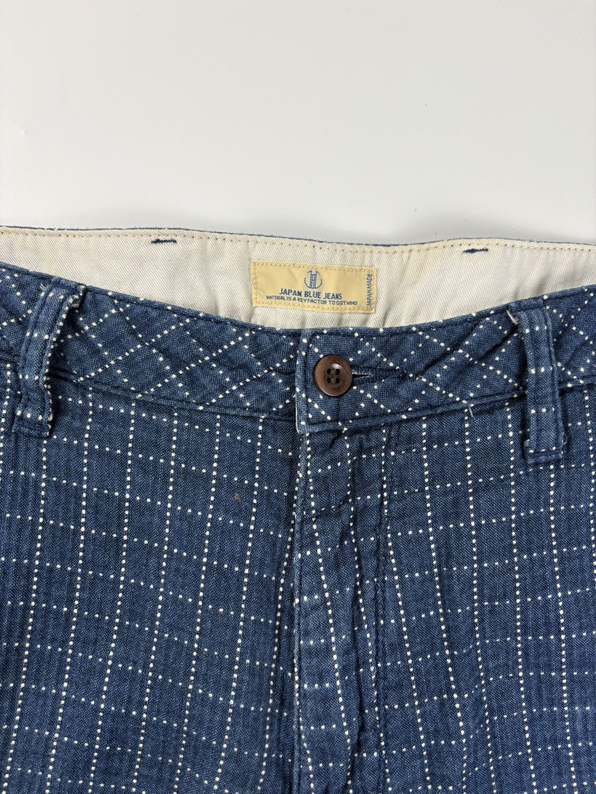 Japan Blue Japan Blue Sashiko Shorts Size US 36 / EU 52 - 5 Thumbnail