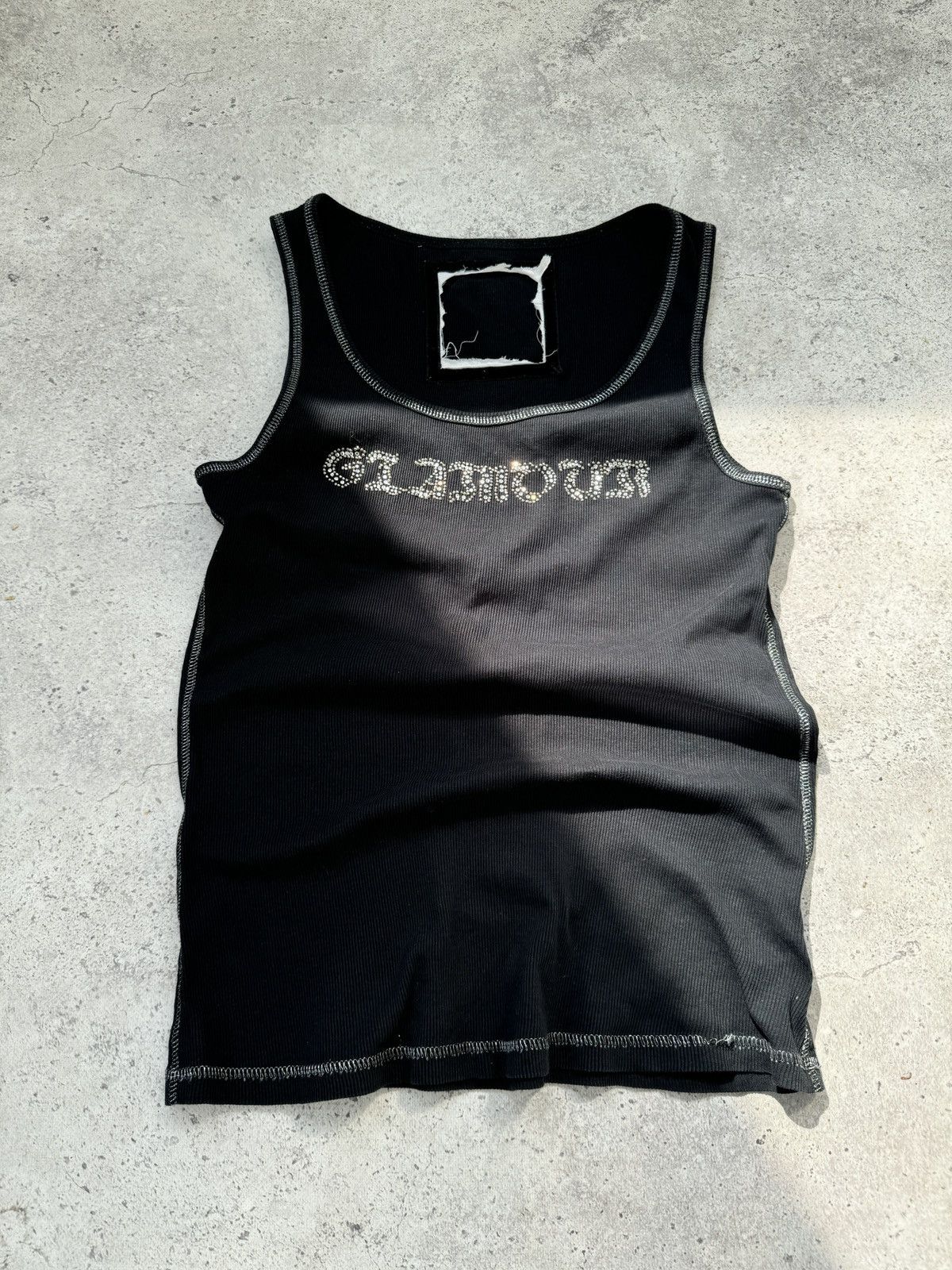 Hysteric Glamour Vintage 00s Glamour Glitter Sleeveless Size M / US 6-8 / IT 42-44 - 1 Thumbnail