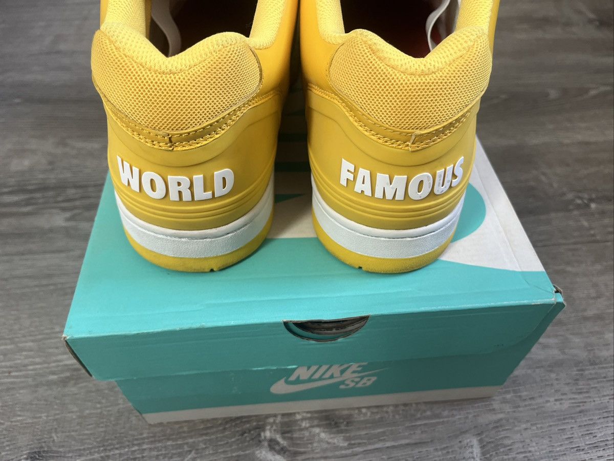 Nike × Supreme Nike Supreme Air Force 2 Yellow Size US 12 / EU 45 - 5 Thumbnail