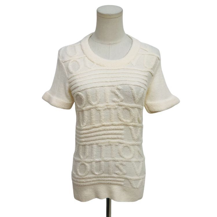 Louis Vuitton Louis Vuitton Boucle Knit T-Shirt Size S Size S / US 4 / IT 40 - 1 Thumbnail