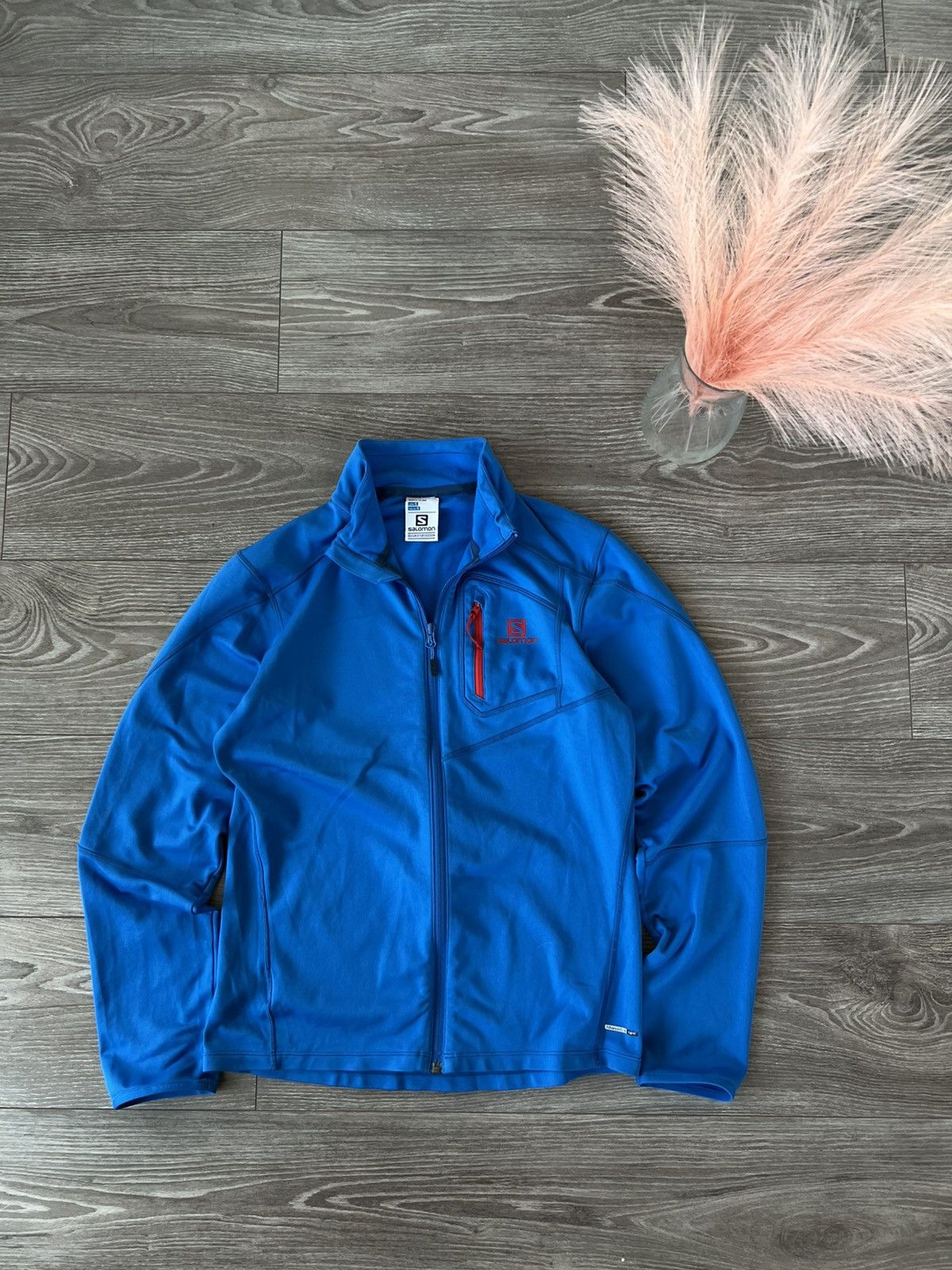 Salomon Salomon Advanced Skin Warm Zip Chest Pocket Sweatshirt Size US S / EU 44-46 / 1 - 5 Thumbnail