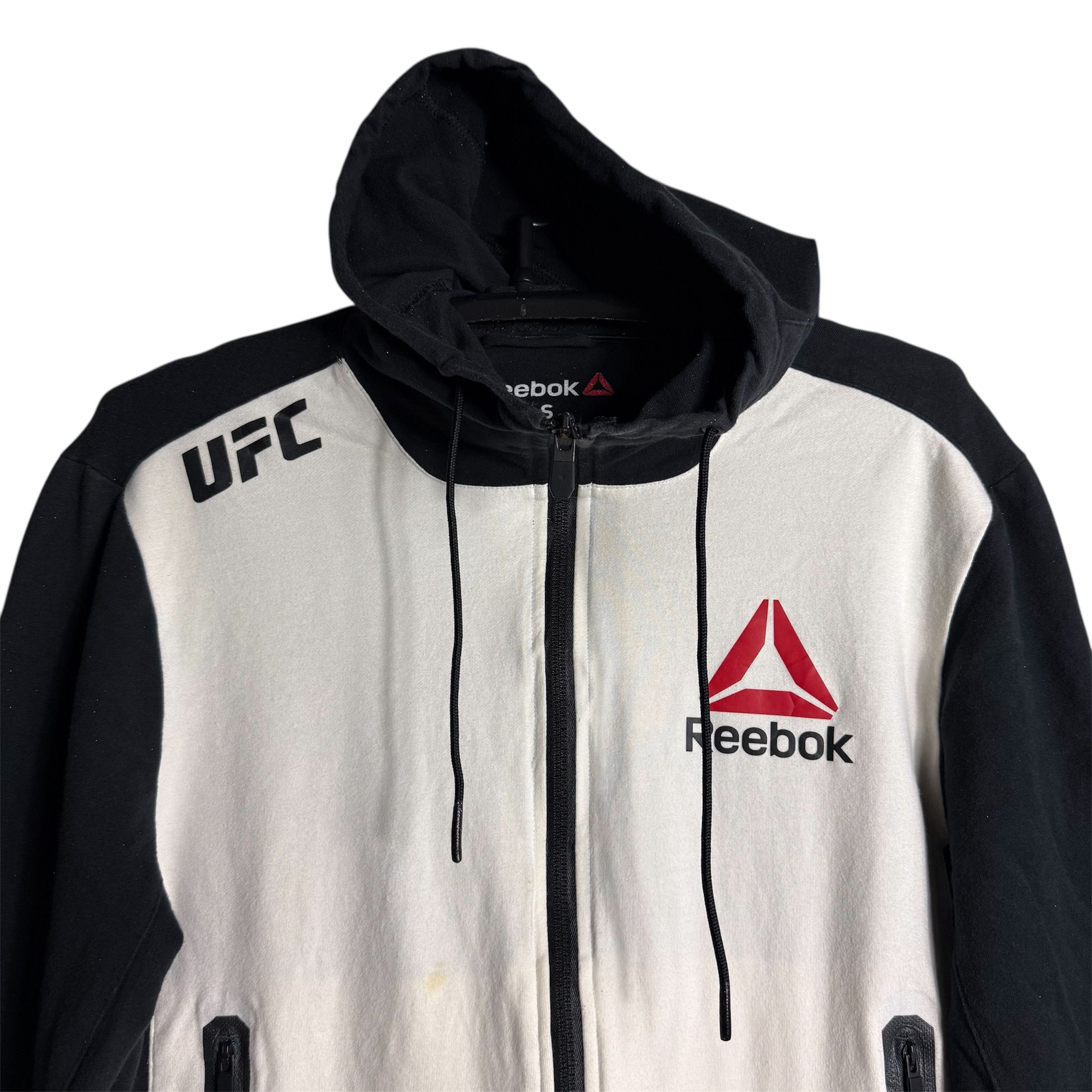 Reebok 🔥RARE🔥Reebok UFC Kit Fighter Full-Zip Hoodie Jacket Size US S / EU 44-46 / 1 - 2 Thumbnail
