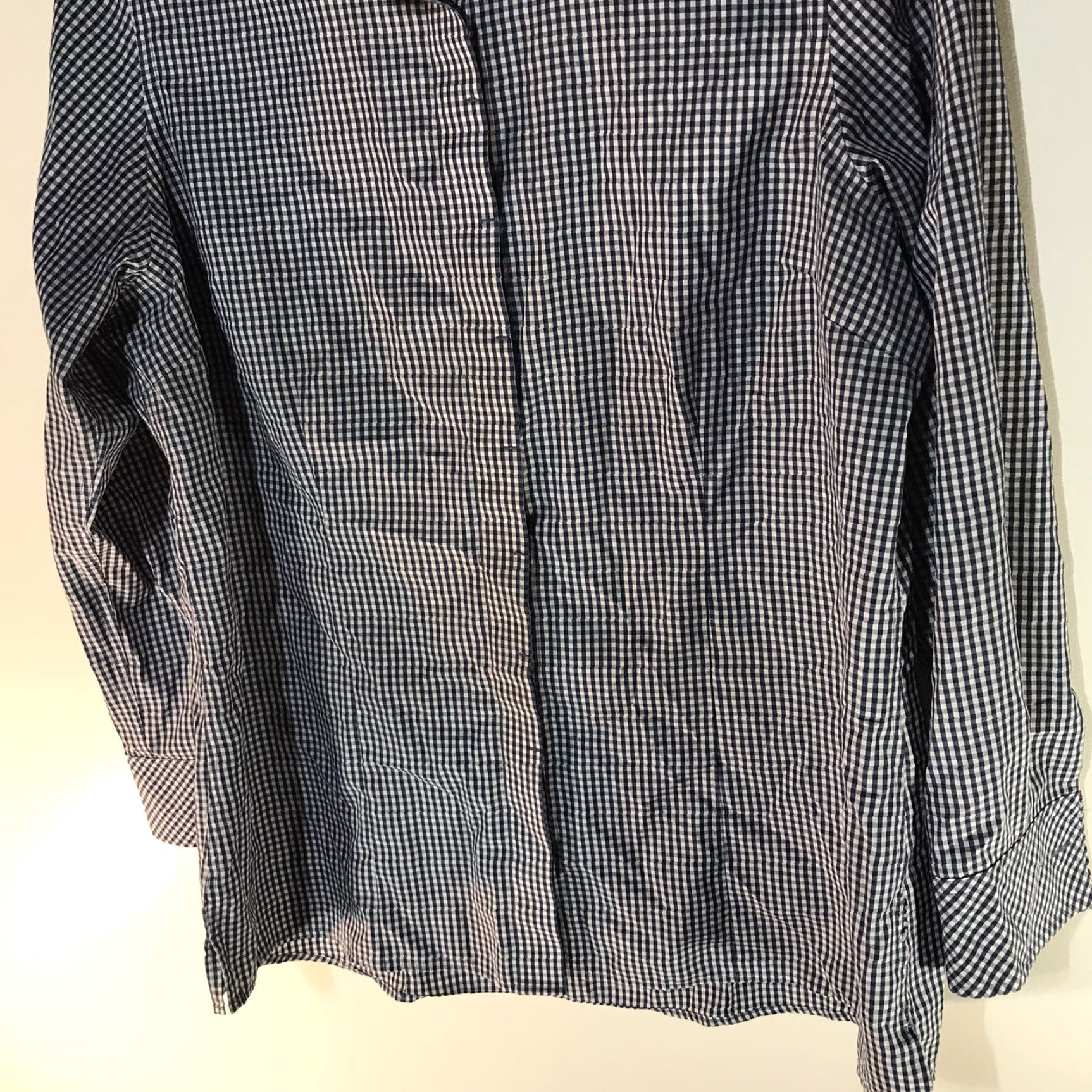 Vintage Oobe Button-Up Shirt Mens XL Blue/White Check Casual Travel Workwear Vietnam Size US XL / EU 56 / 4 - 3 Thumbnail
