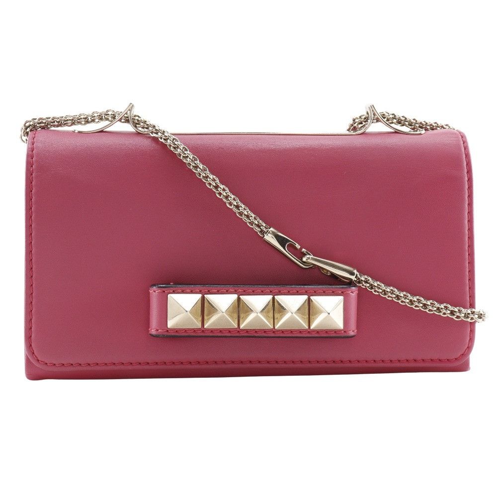 Valentino Valentino Valentino VaVaVoom Lambskin 2way Shoulder Bag Leather Shoulder Bag DUTY FREE for USA Size ONE SIZE - 1 Thumbnail