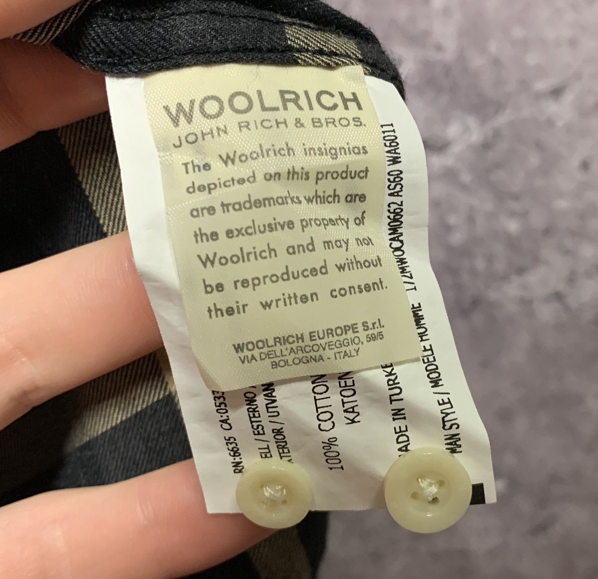Flannel × Woolrich Woolen Mills Woolrich Light Flannel Button Up Shirt Size US M / EU 48-50 / 2 - 8 Thumbnail
