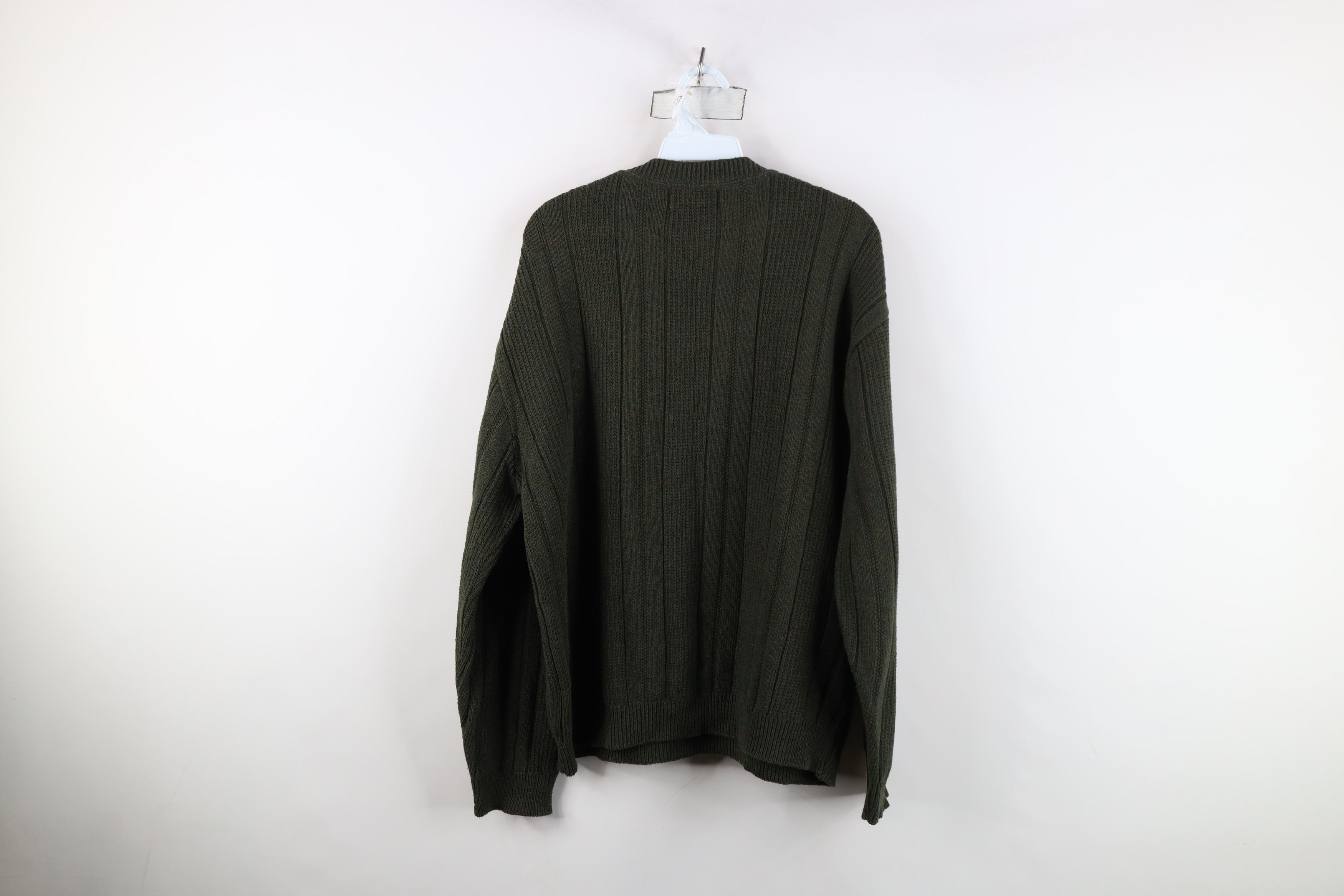Vintage Vintage 90s Streetwear Fleck Hand Framed Knit Sweater Size US XL / EU 56 / 4 - 8 Thumbnail