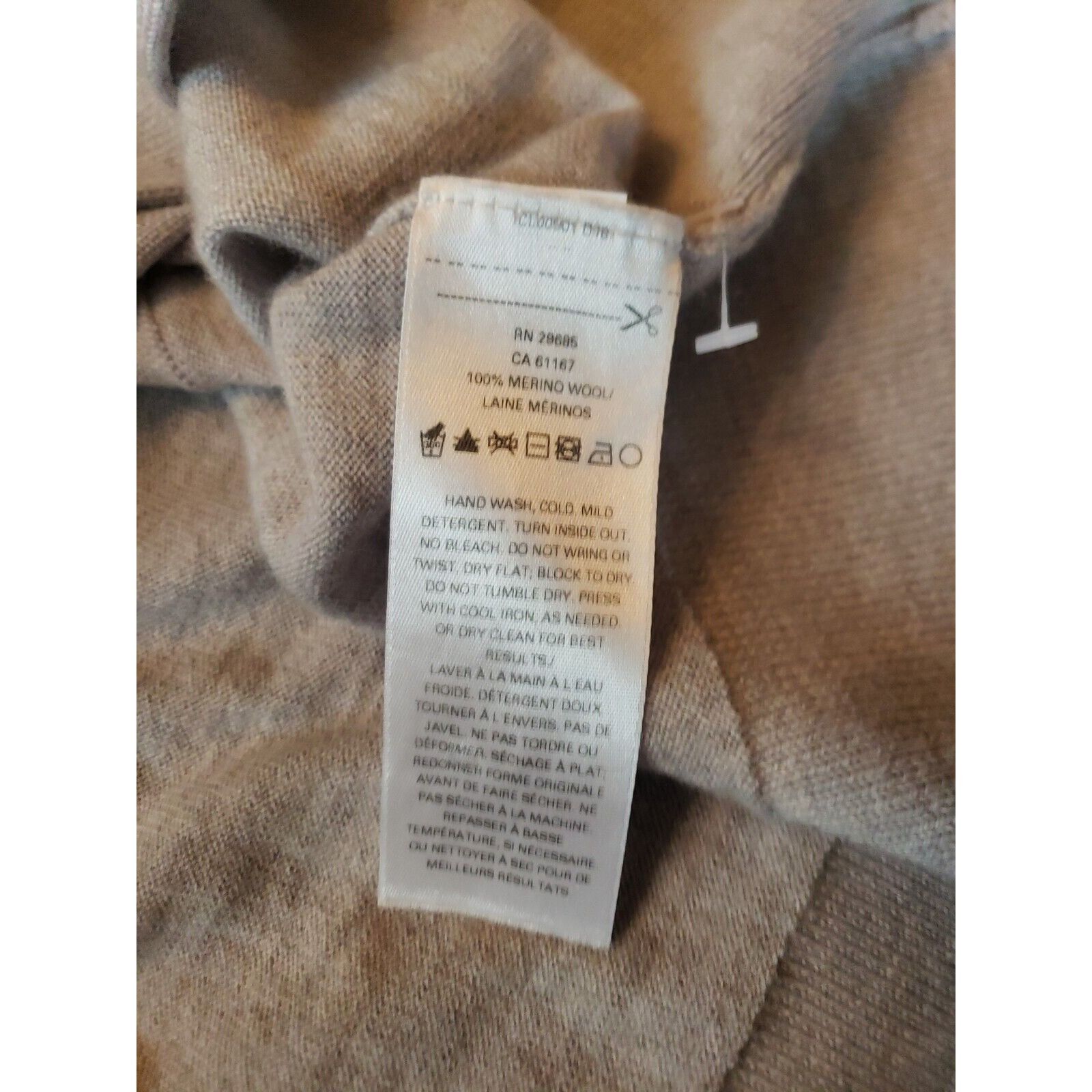 Pendleton Pendleton Merino Sweater Womens XXS Gray Long Cardigan Duste Size XXS / US 00 / IT 34 - 8 Thumbnail
